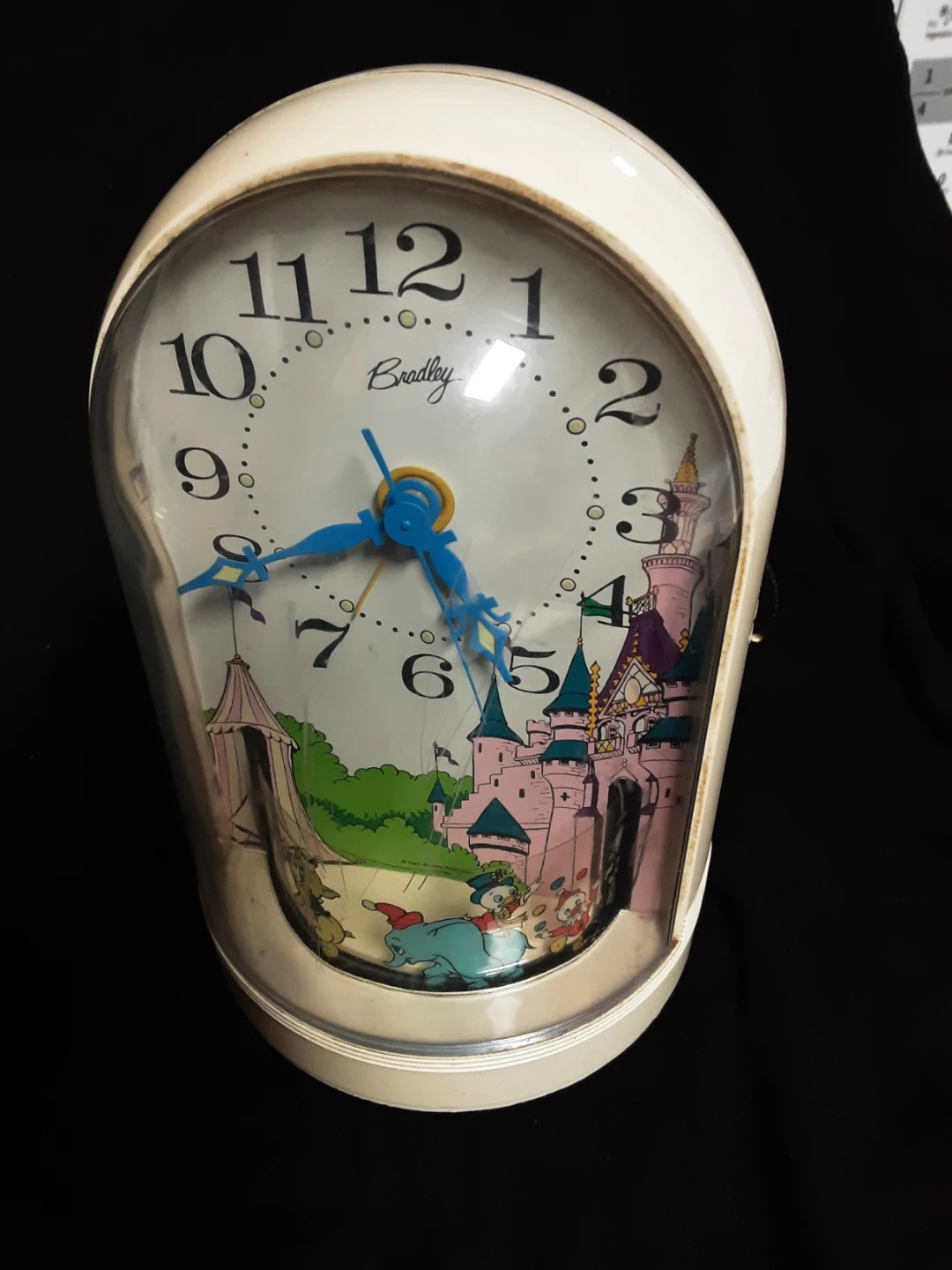 Bradley Alarm Clock with Disney Castle Graphic
