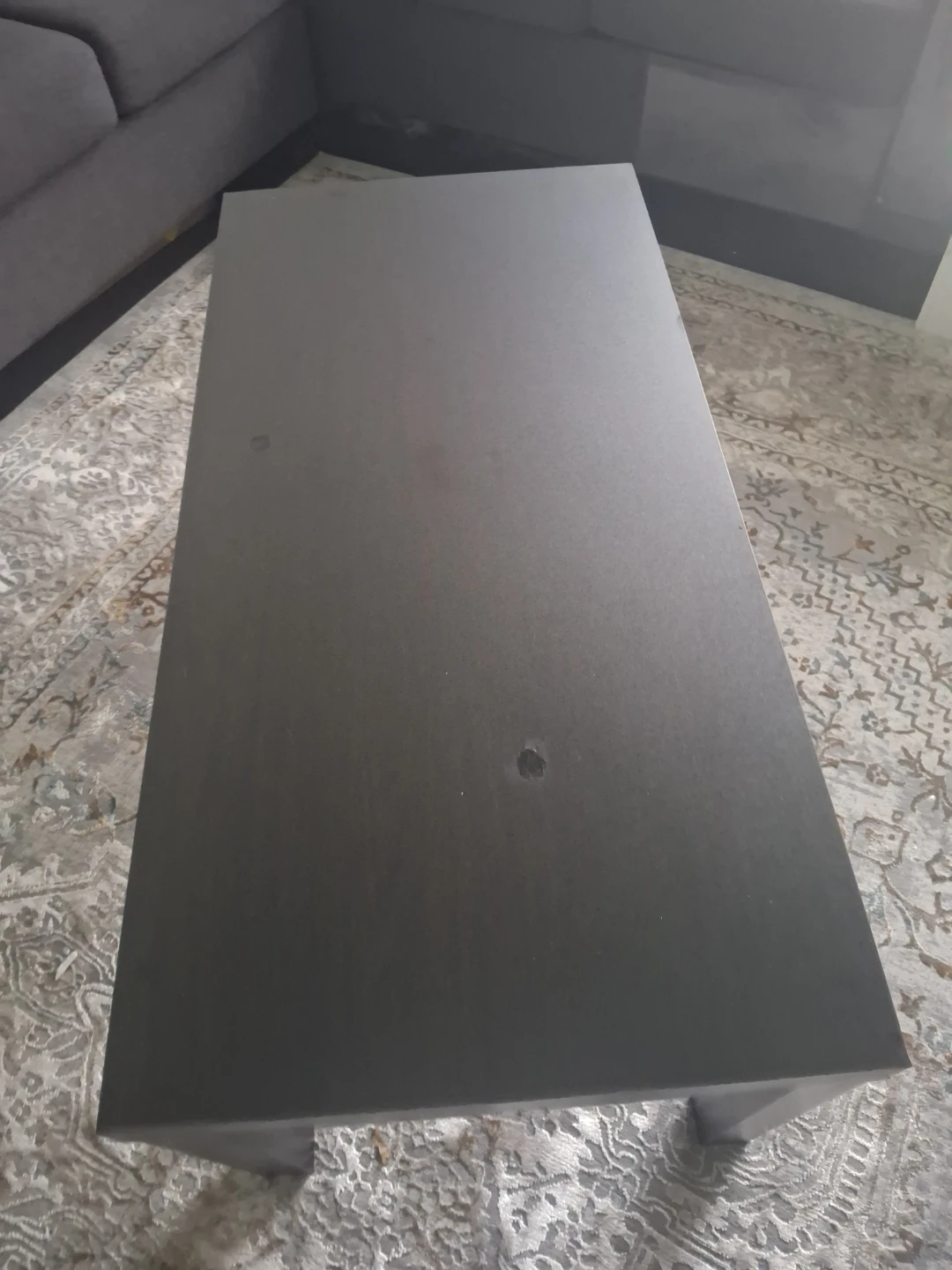 Dark Brown Coffee Table - photo 2