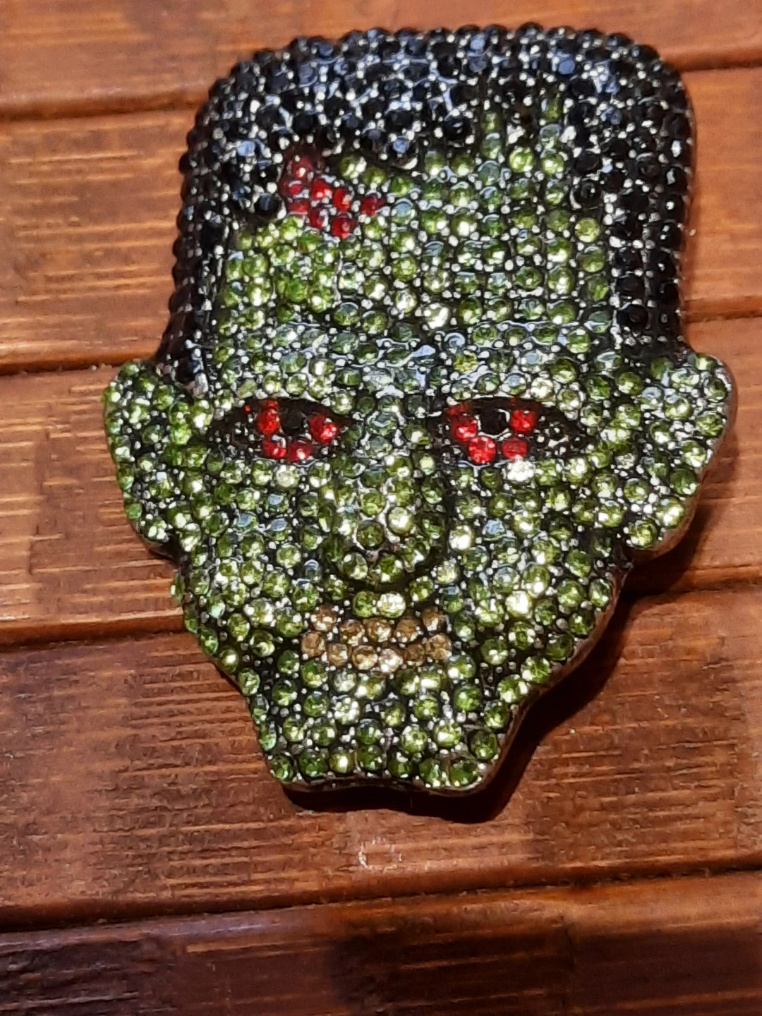 Frankenstein Head Brooch - photo 2