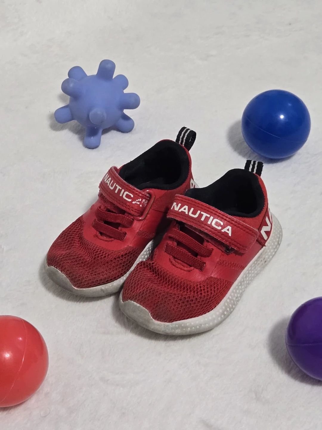 Nautica Toddler Red Sneakers
