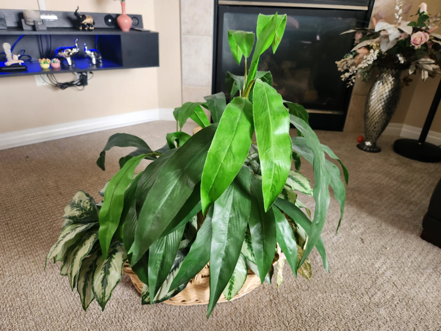 Artificial Plant in Wicker Basket - photo 5