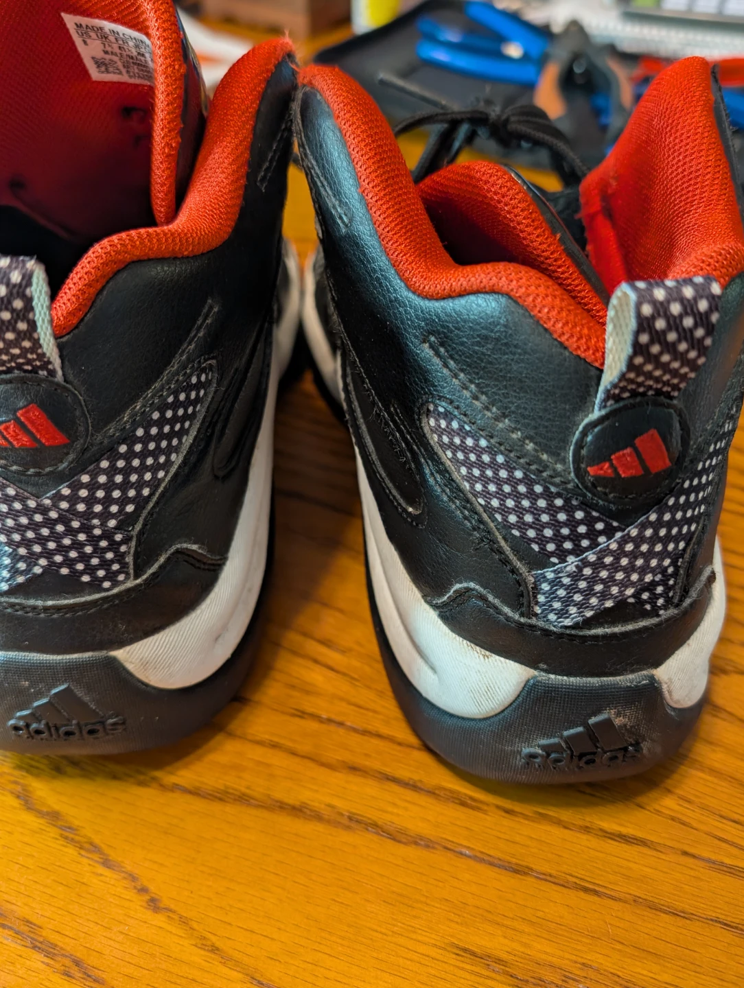 Adidas High Top Basketball Shoes. Crazy 8 s. - photo 4