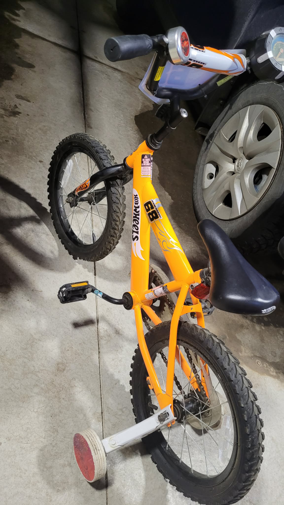Hot Wheels Kids Bicycle - Orange - photo 2