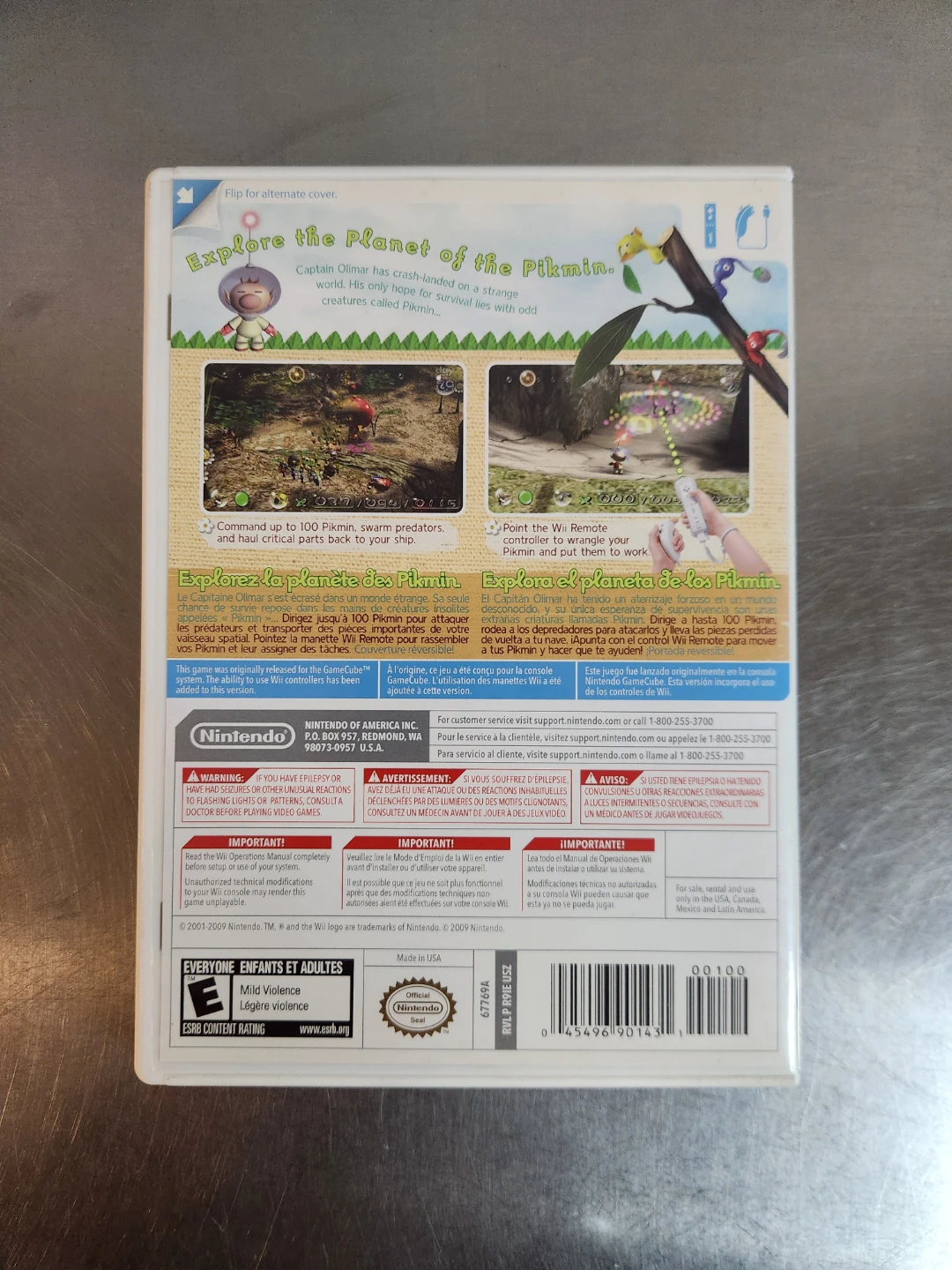 Nintendo Wii Pikmin Game - photo 2