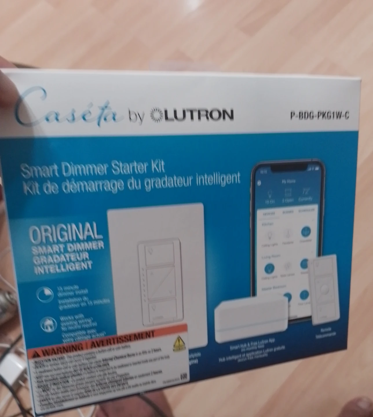 Lutron Caseta Smart Dimmer Starter Kit