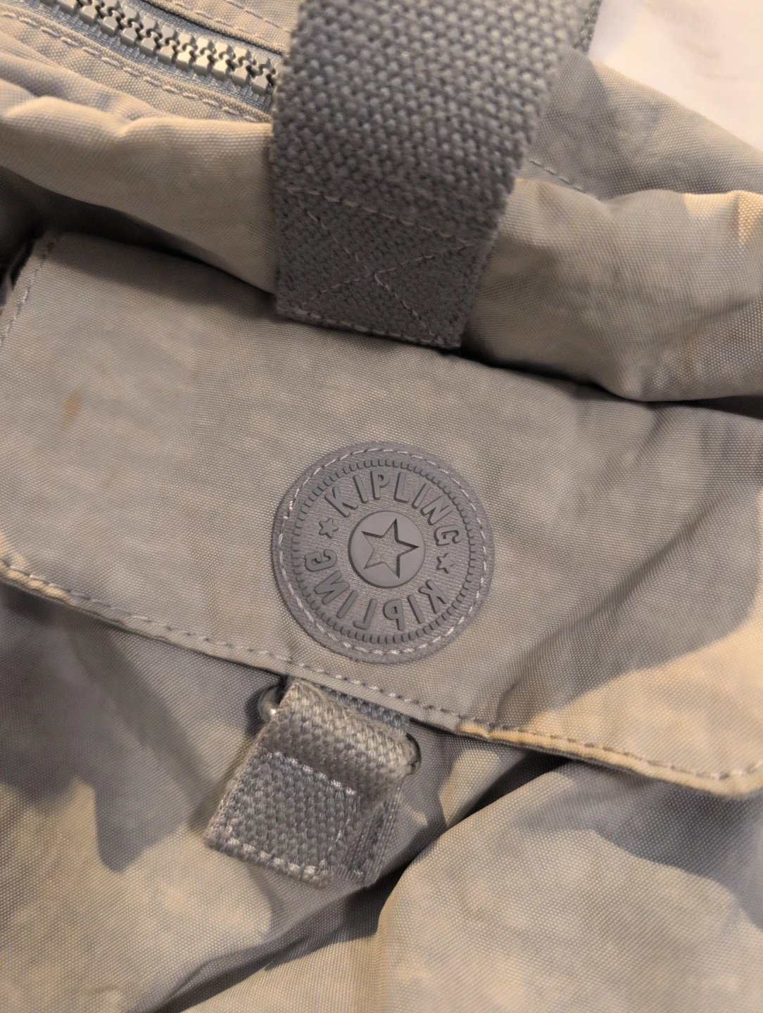 Kipling Grey Crossbody baby Bag with Monkey Charm - photo 2