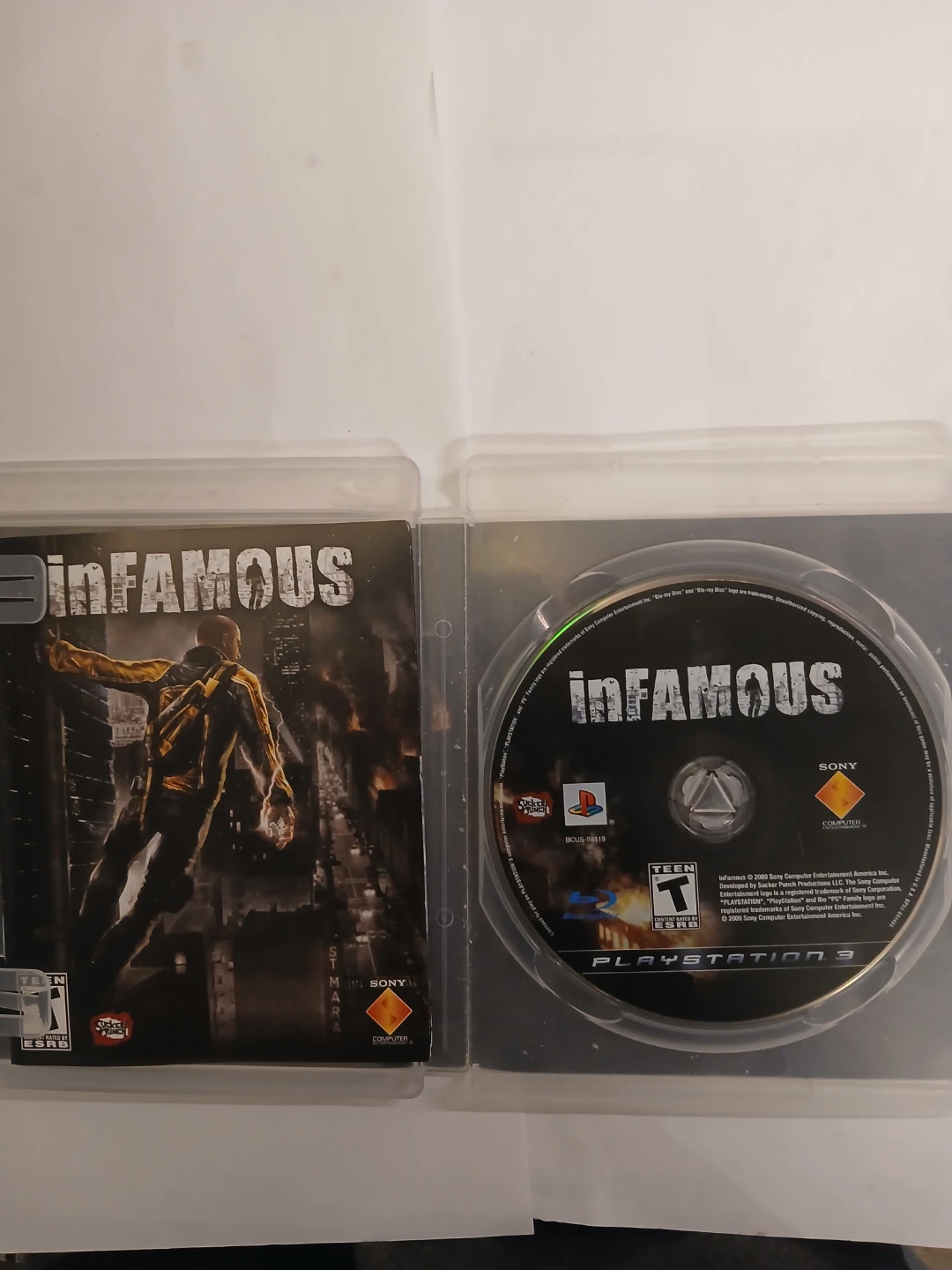 Infamous Video Game for PlayStation 3 - photo 3