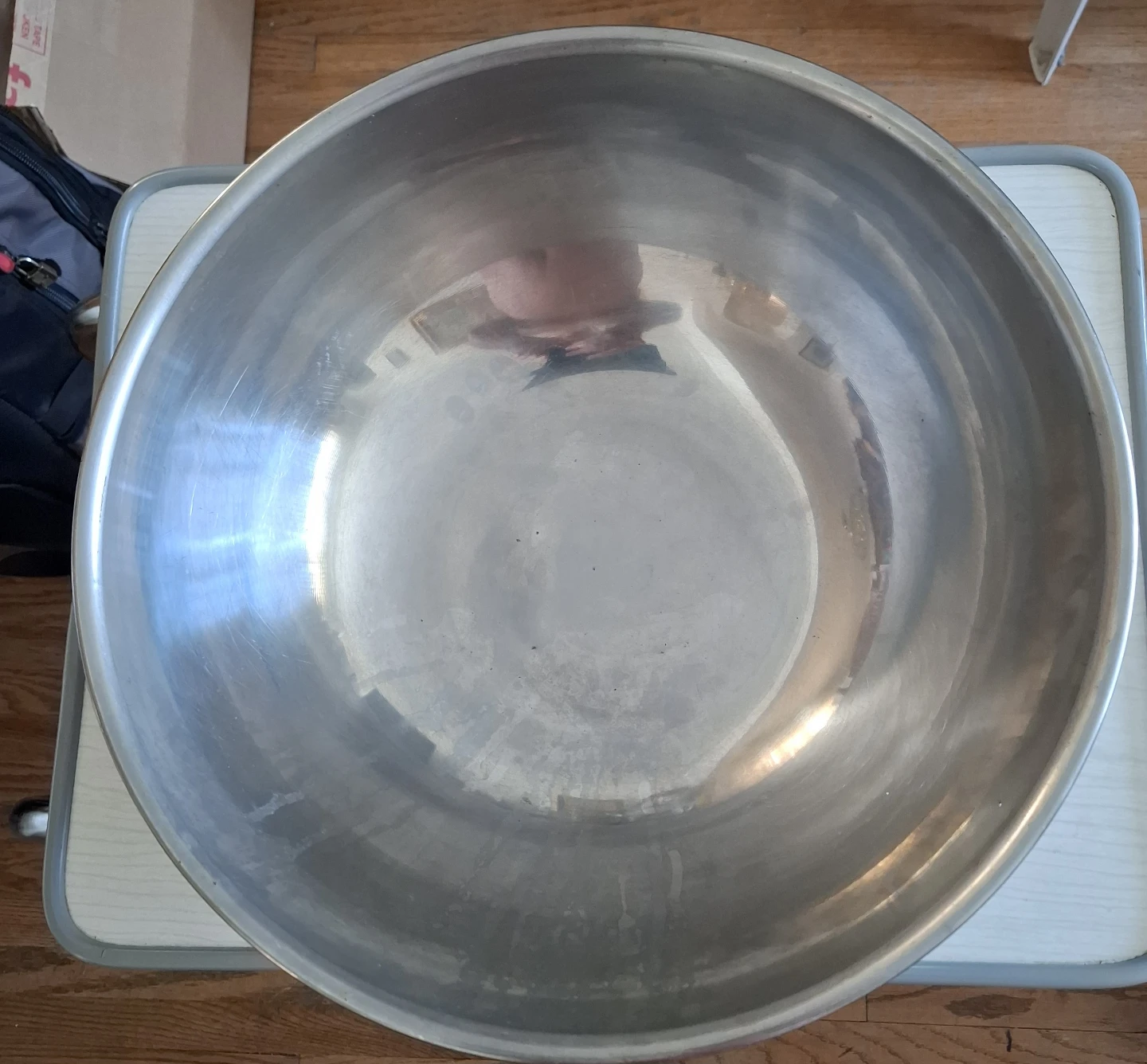 Large Stainless Steel Mixing Bowl