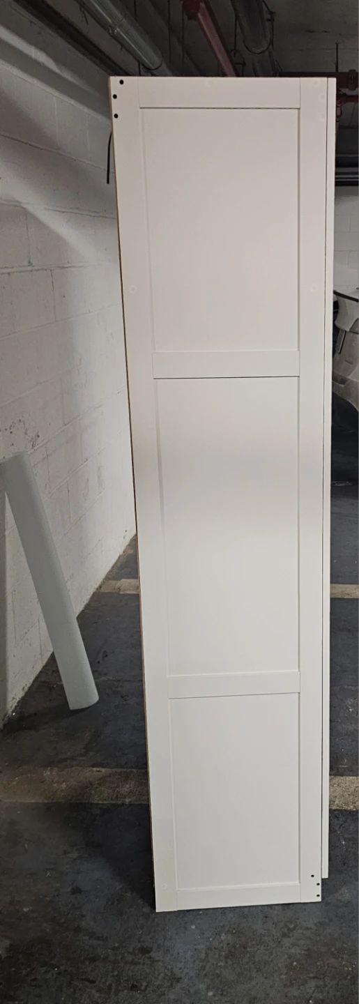 White Double Door Storage Cabinet - photo 2