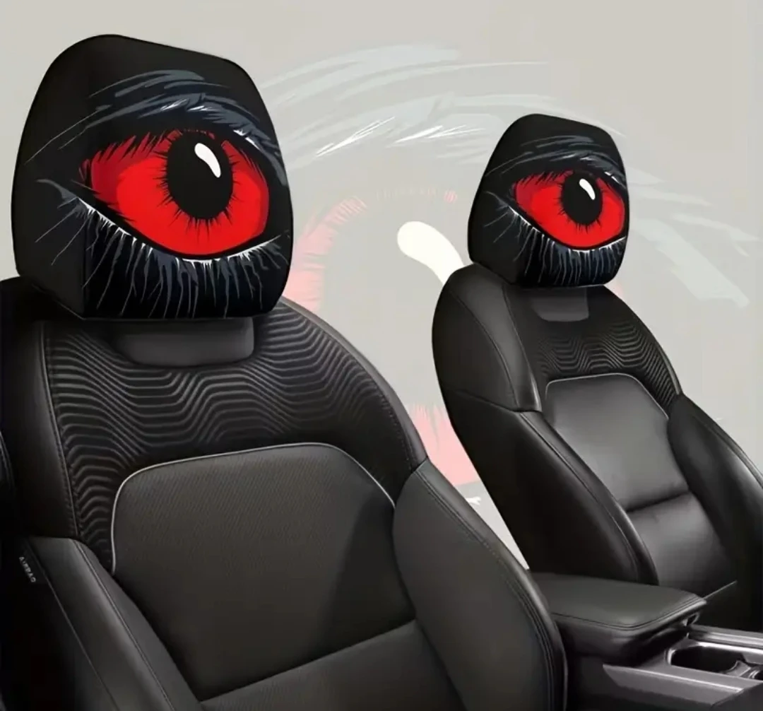 CAR HEADREST COVERS NEW SETS