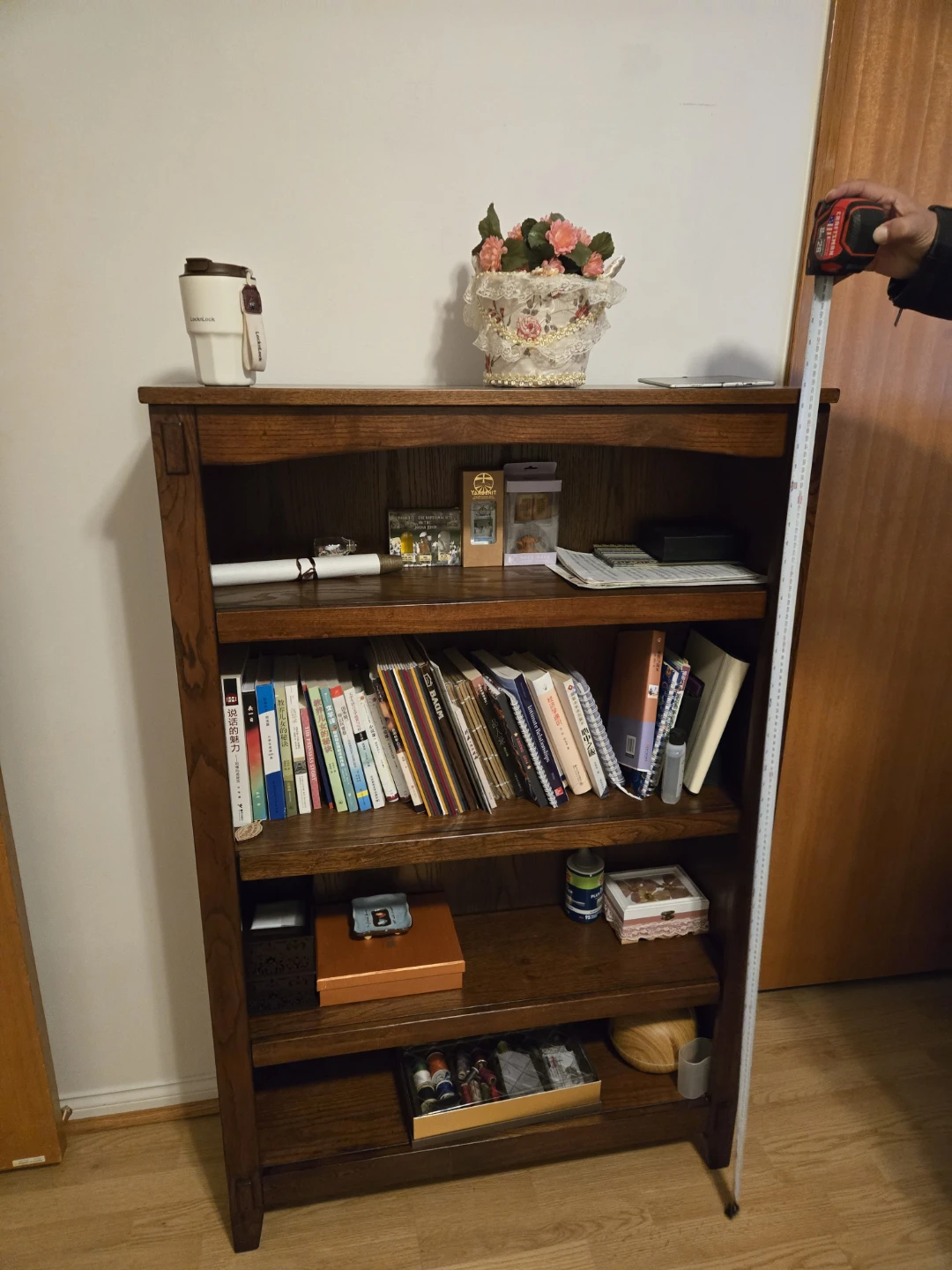 Wooden Bookshelf