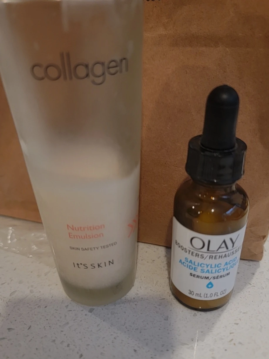 It's SKIN  Emulsion & Olay Salicylic Acid Serum