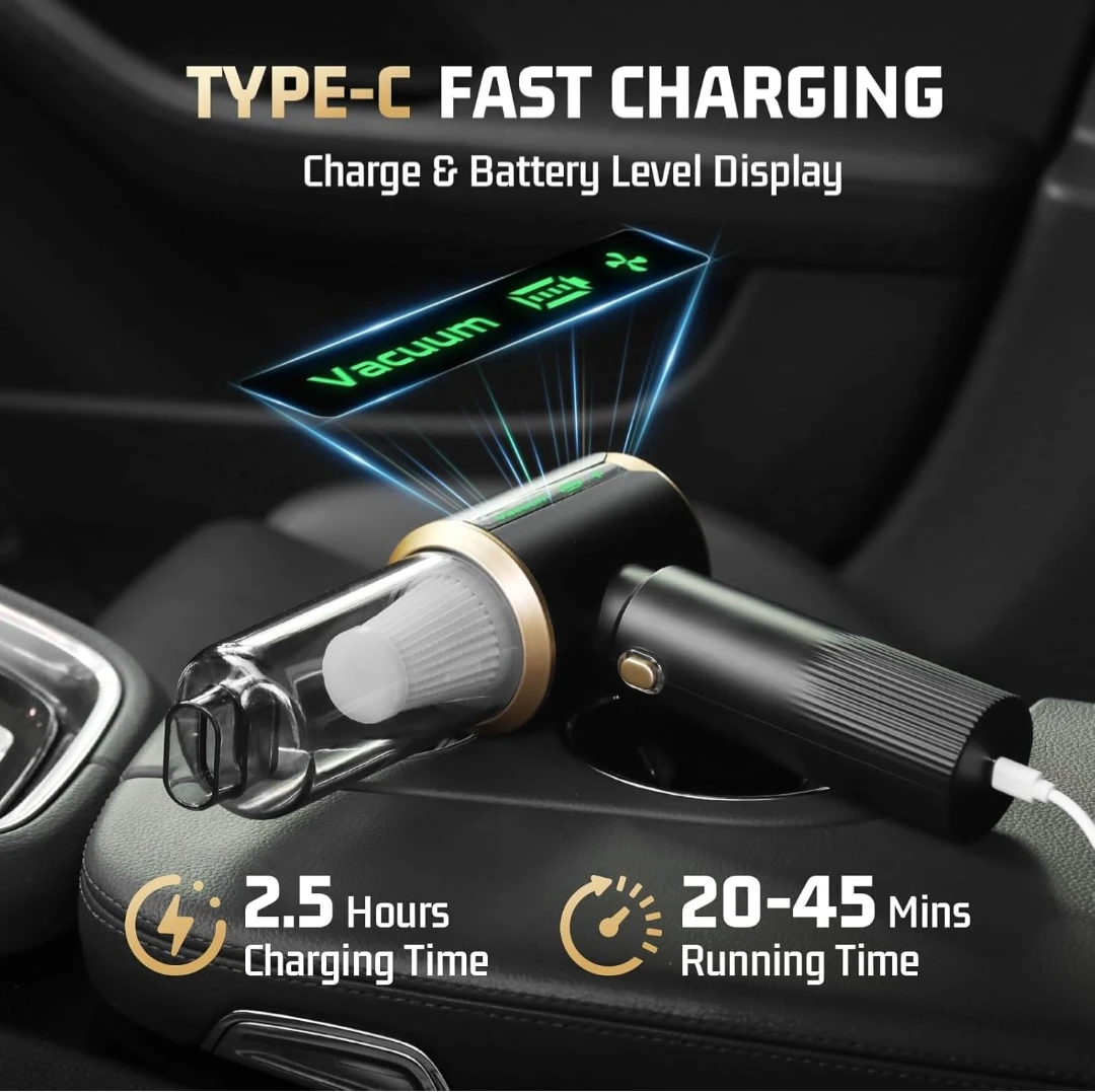 Cordless Car Handheld Vacuum. - photo 4