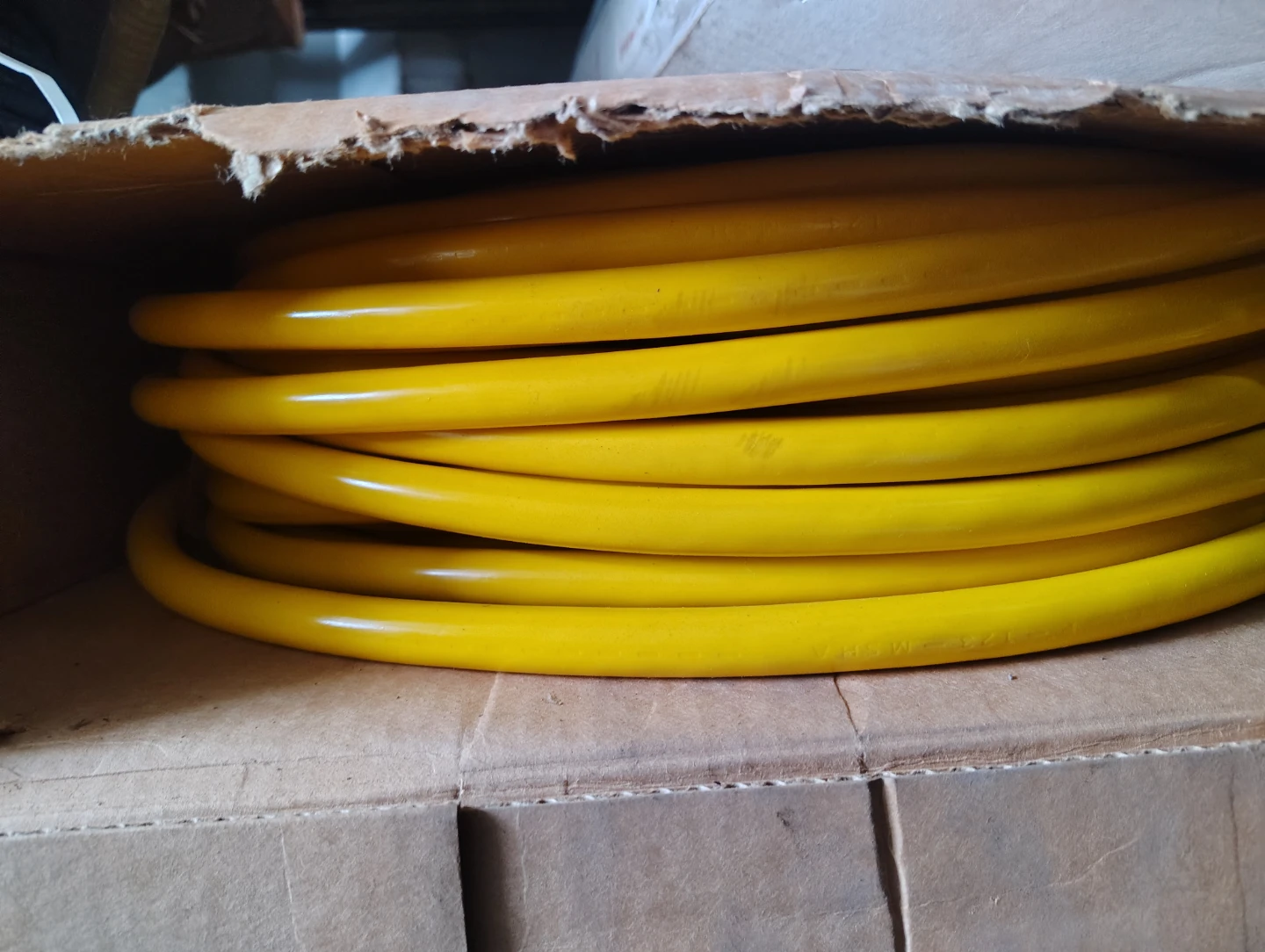 Yellow Electrical Cable
