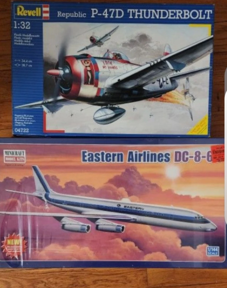 Revell Republic P-47D Thunderbolt & Mincraft lot - photo 2