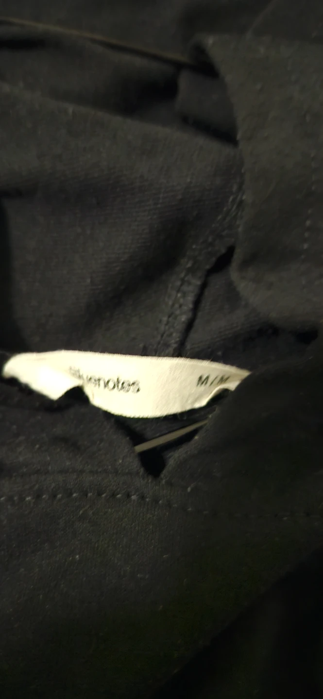 Black Mesh Detail Cropped Hoodie - photo 3