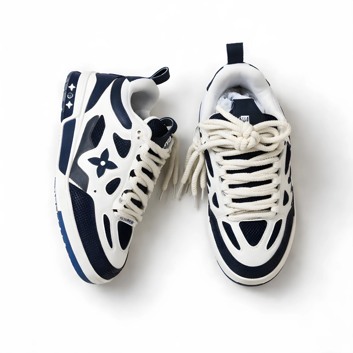 Louis Vuitton LV Trainers Navy White