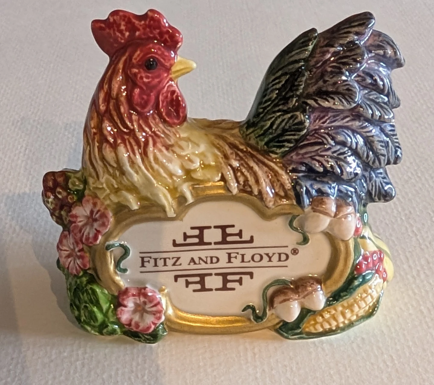 Fitz and Floyd Display Rooster
