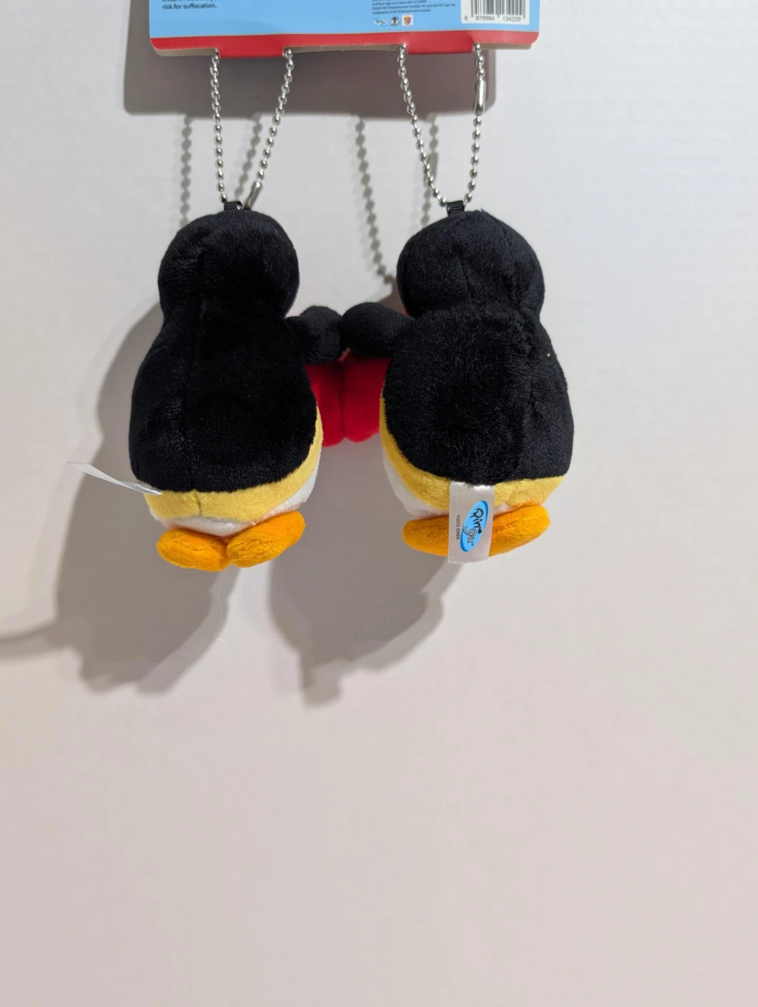 New, Pingu Plush Keychain Set with magnetic 🧲 inHeart - photo 2