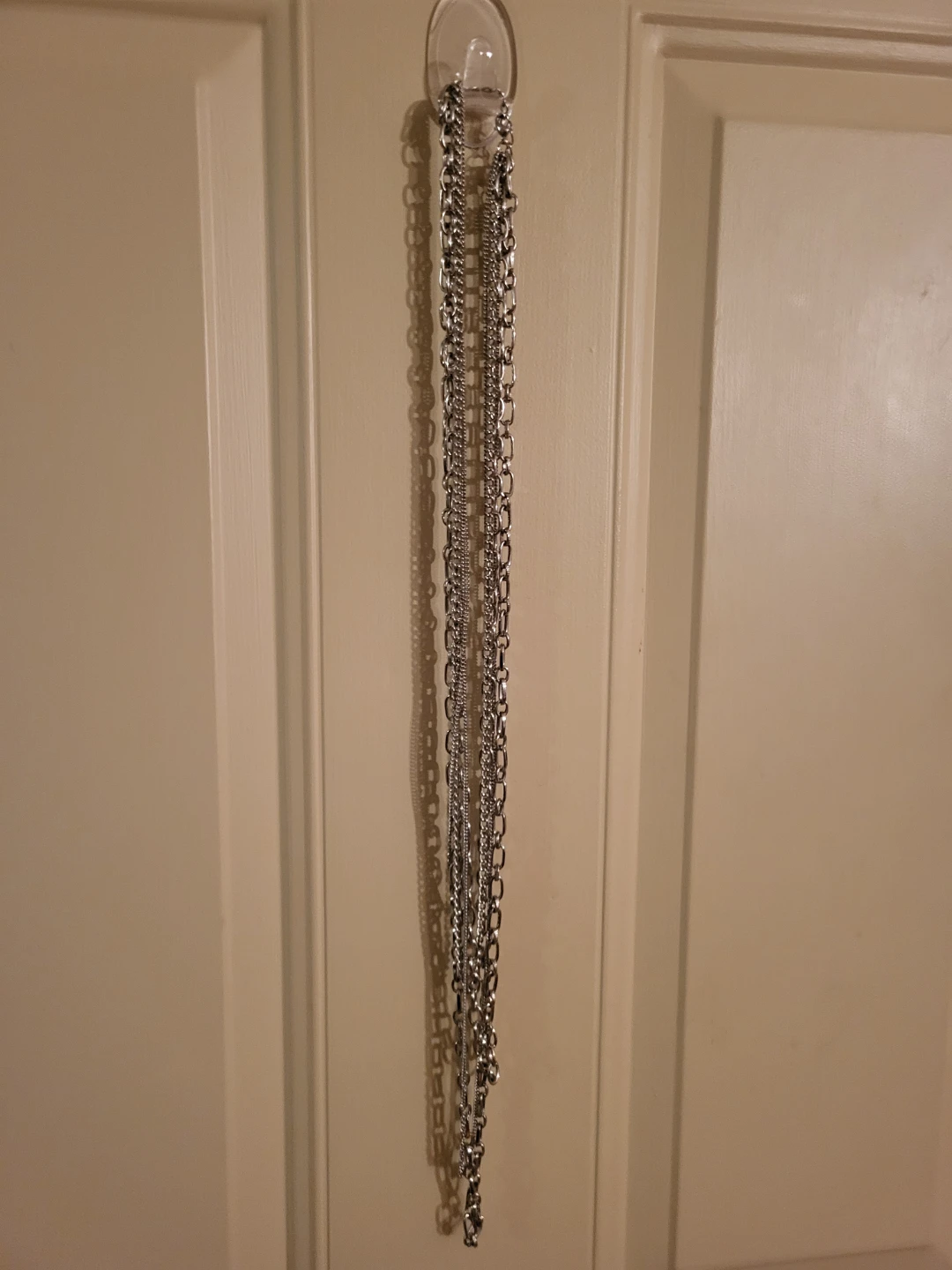 Vintage multi-strand chain necklace