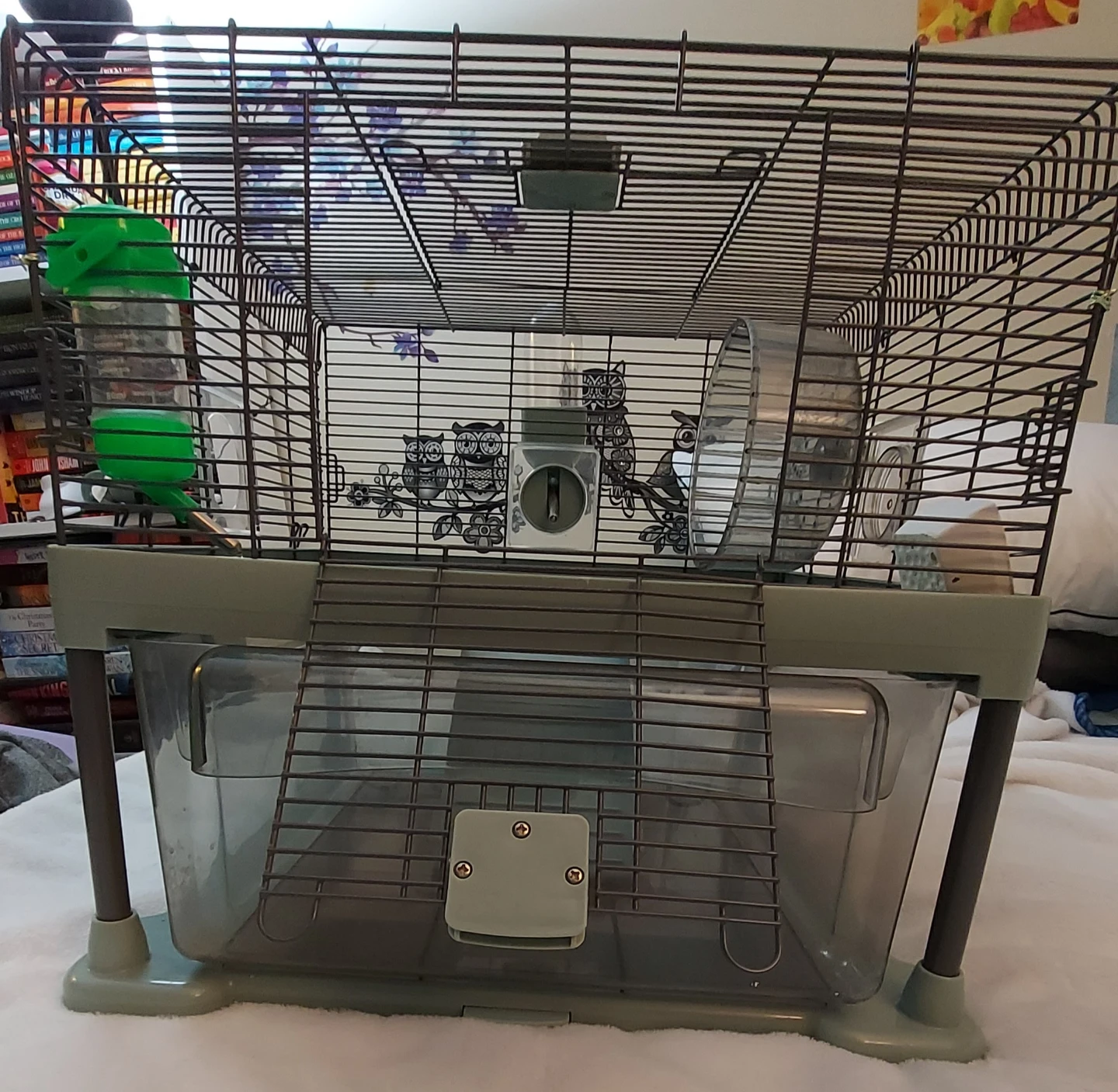 Hamster, Gerbil, and Mouse Cage with Accessories - photo 3