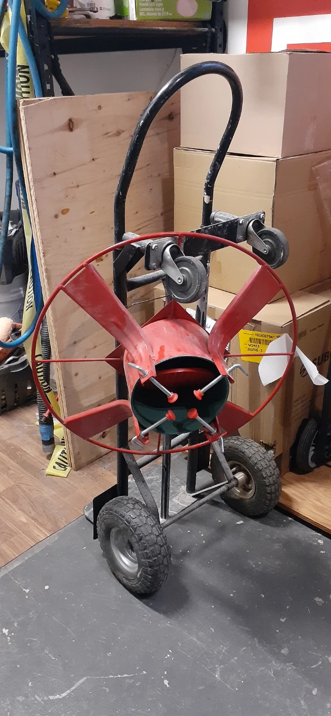 Vintage Industrial Fan - photo 2