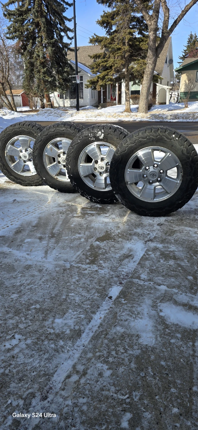 BFGoodrich All-Terrain T/A KO2 LT265/65R17 Tires (Set of 4)