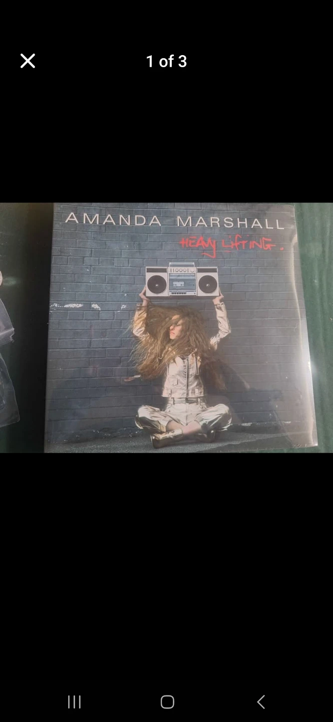 Heavy lifting AMANDA MARSHALL New  Sealed Vinyl Record LP