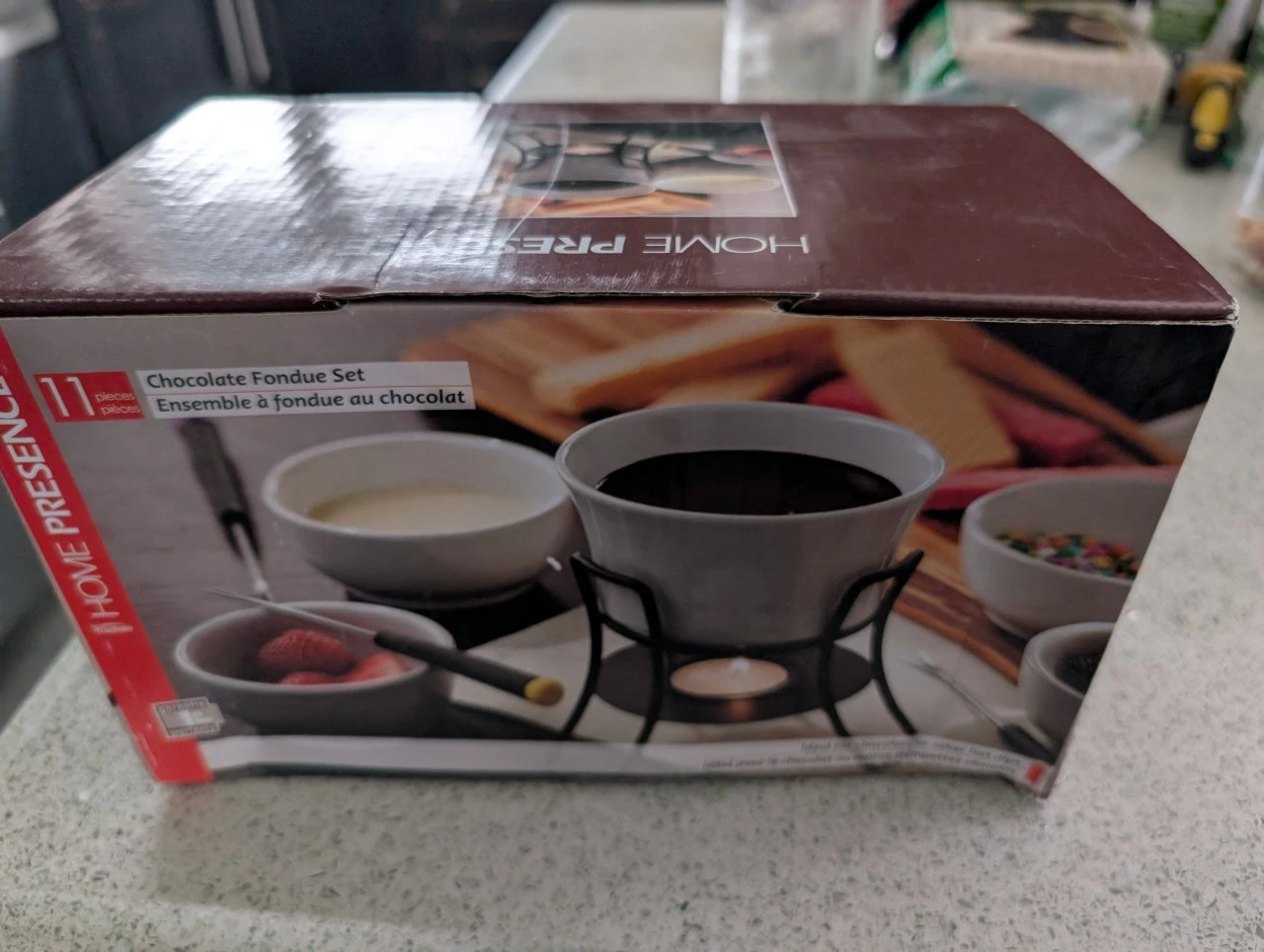 Home Presence Chocolate Fondue Set - 11 Pieces