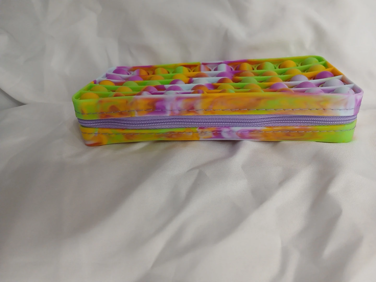 Pop It Fidget Pencil Case - Tie Dye Colors - photo 5