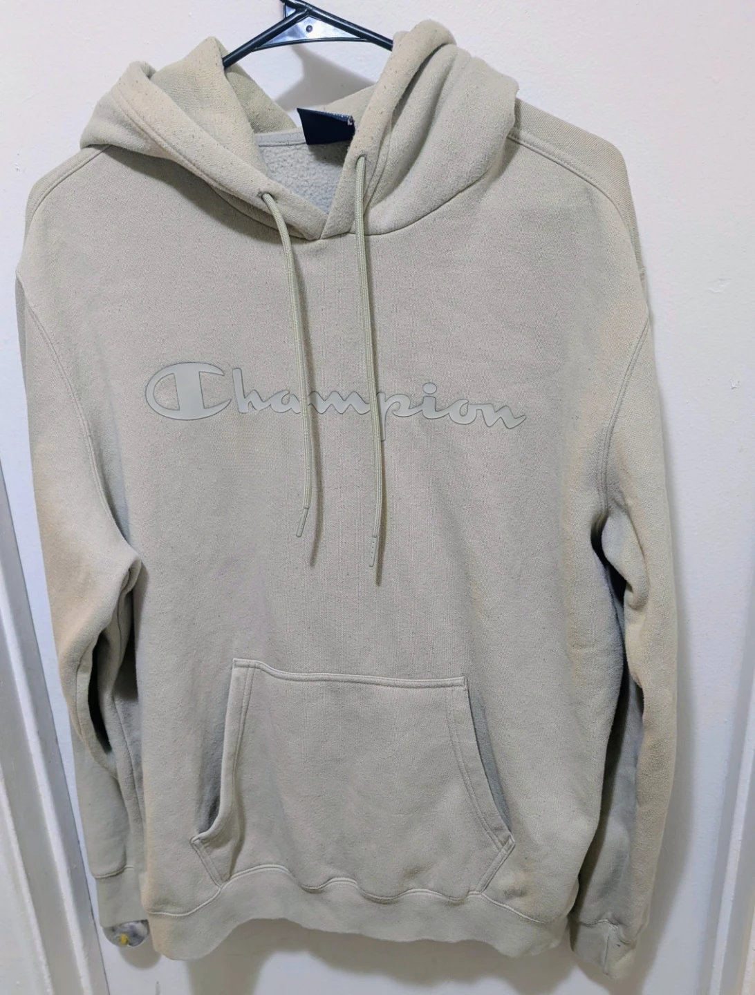Champion Hoodie - Tan - Large