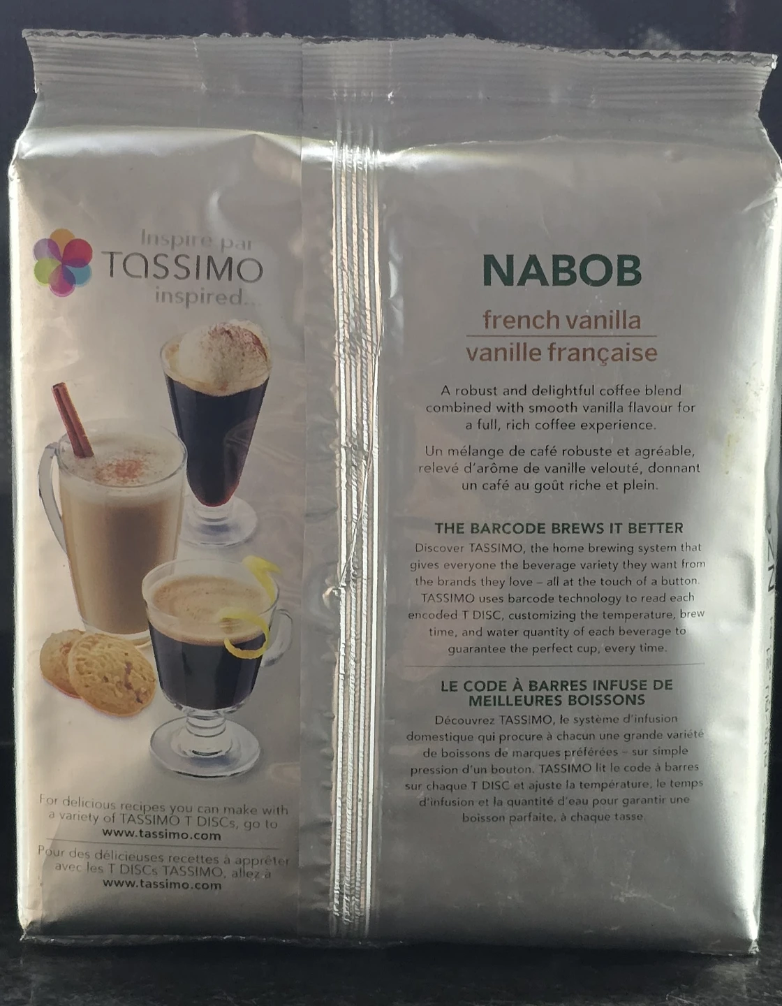 Tassimo Nabob French Vanilla Coffee Pods (14 ct) - photo 2