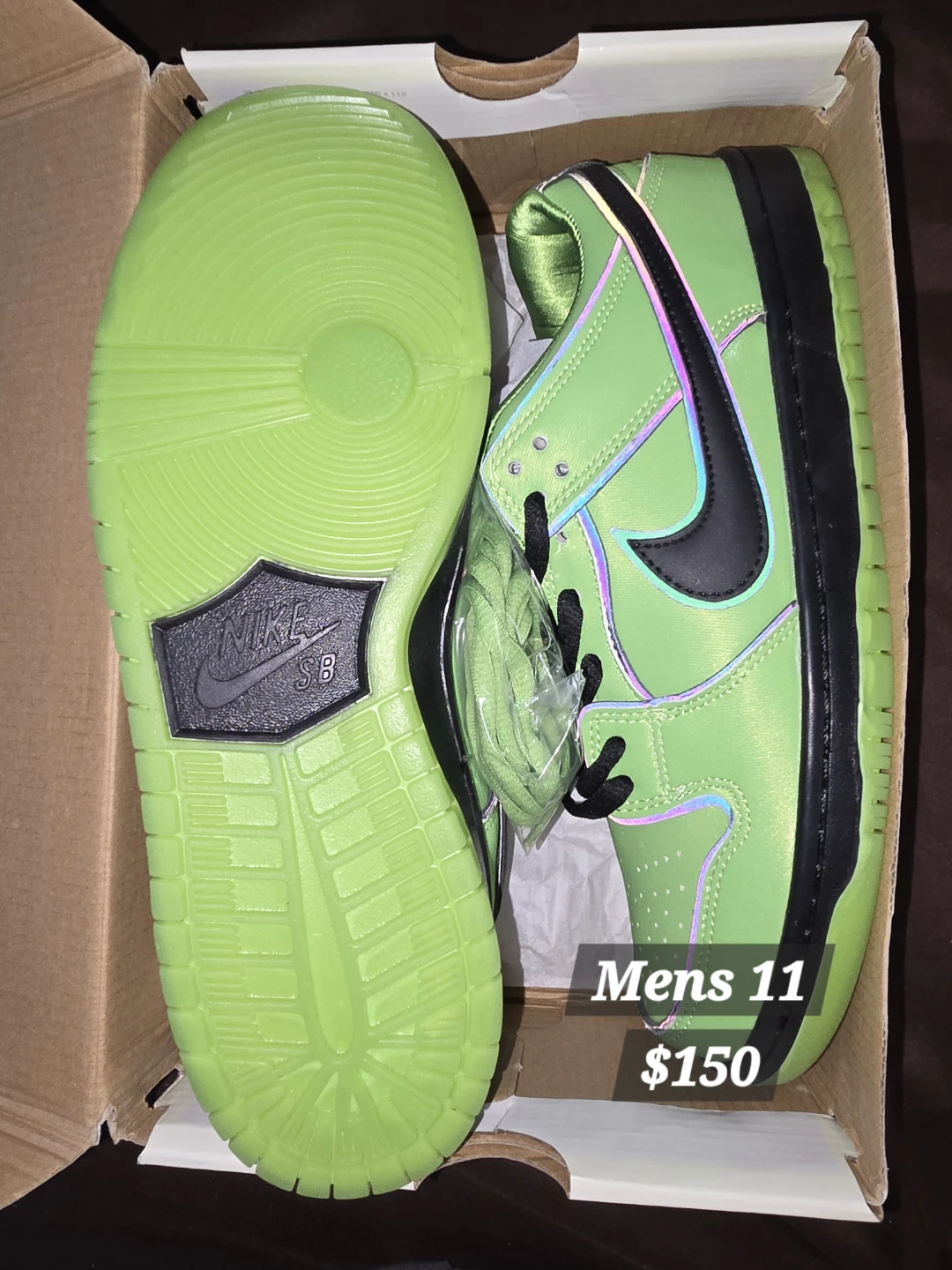 Nike SB Dunk Low Powdet Puff Mens Size 11