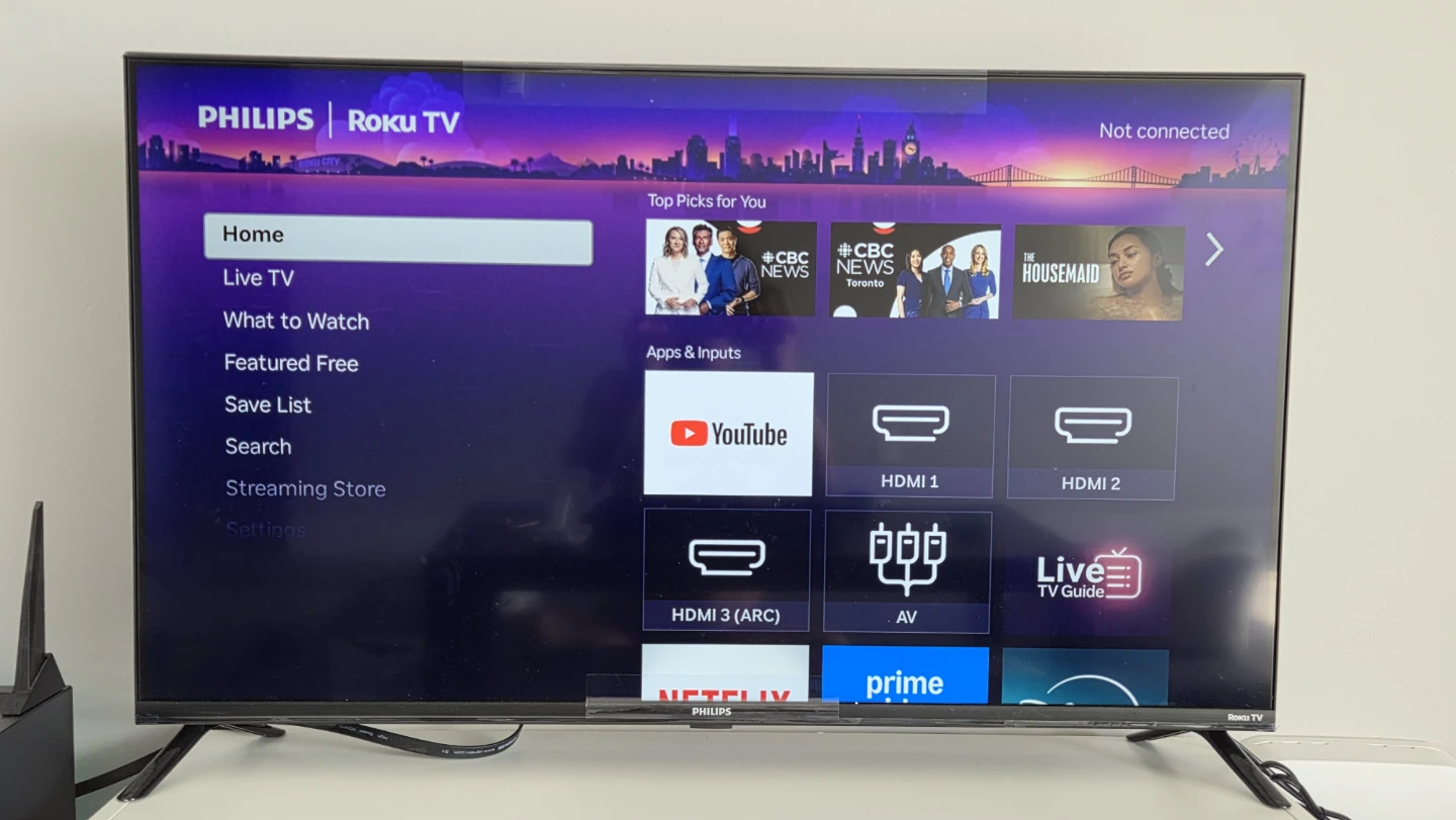 Philips Roku TV 40" 1080p Full HD 6543 Series