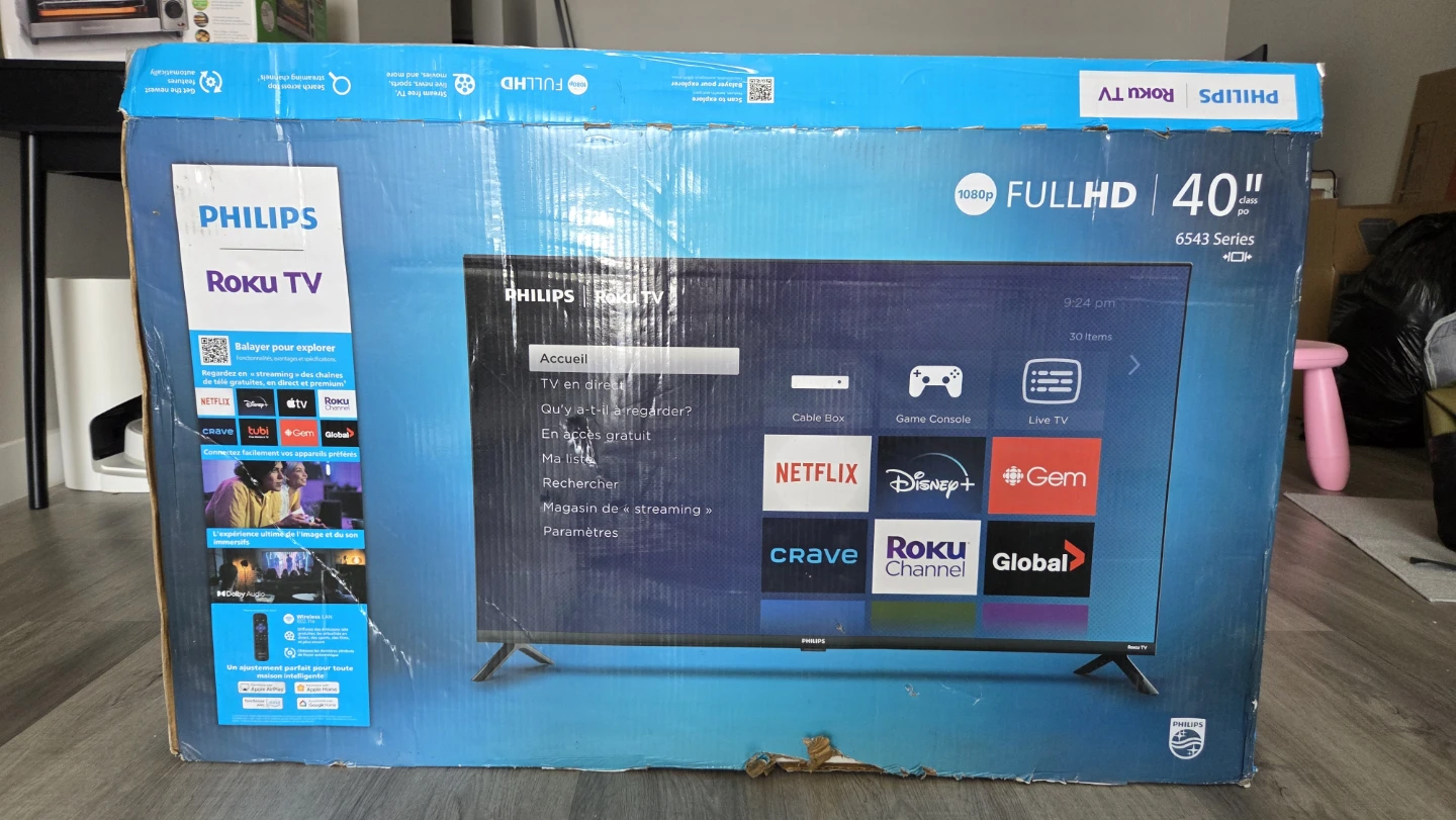 Philips Roku TV 40" 1080p Full HD 6543 Series - photo 2