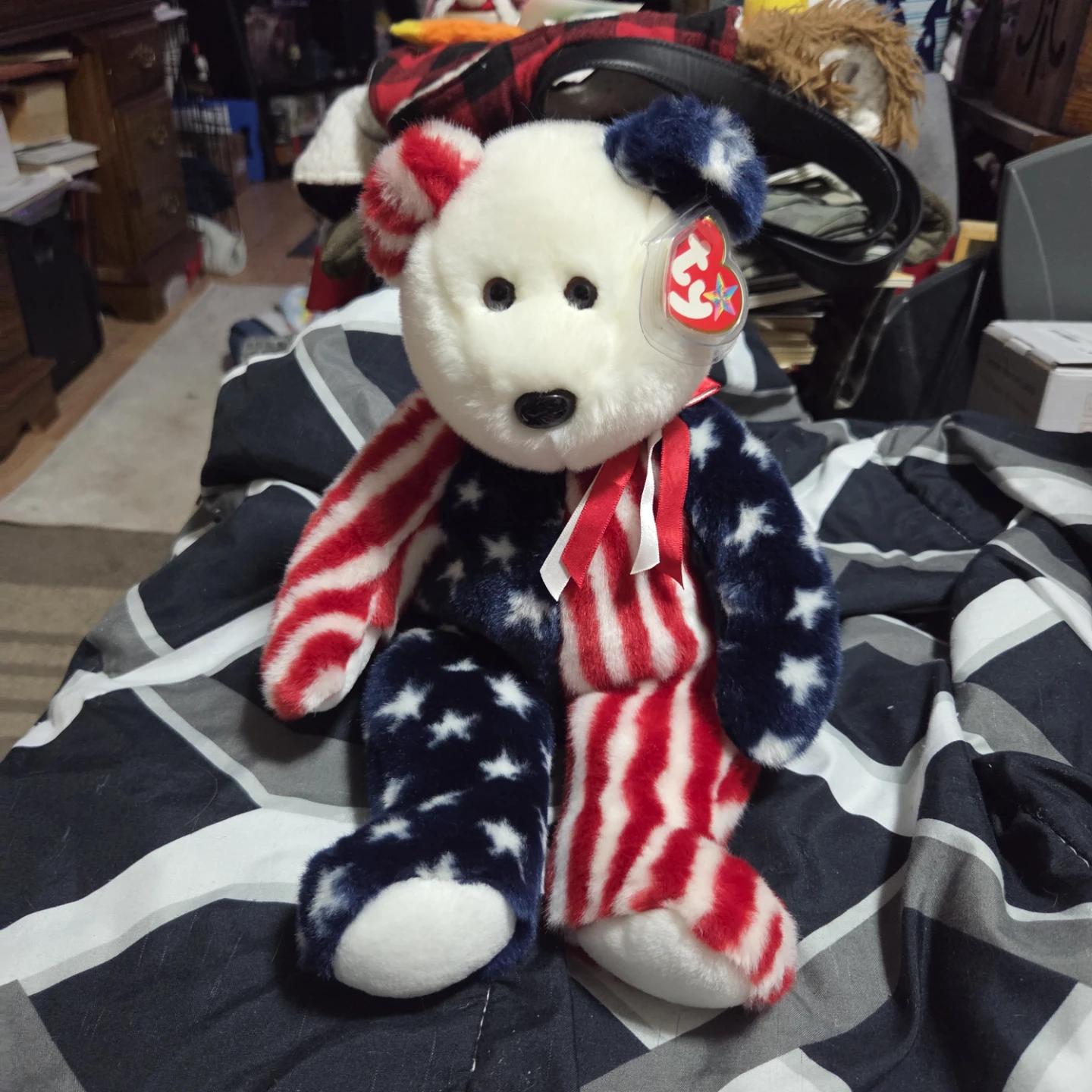 Ty Beanie Baby Spangle Bear
