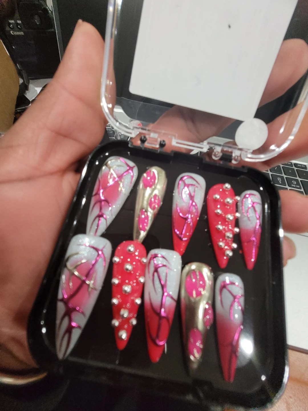 ACRYLIC PRESS ON NAILS - photo 4
