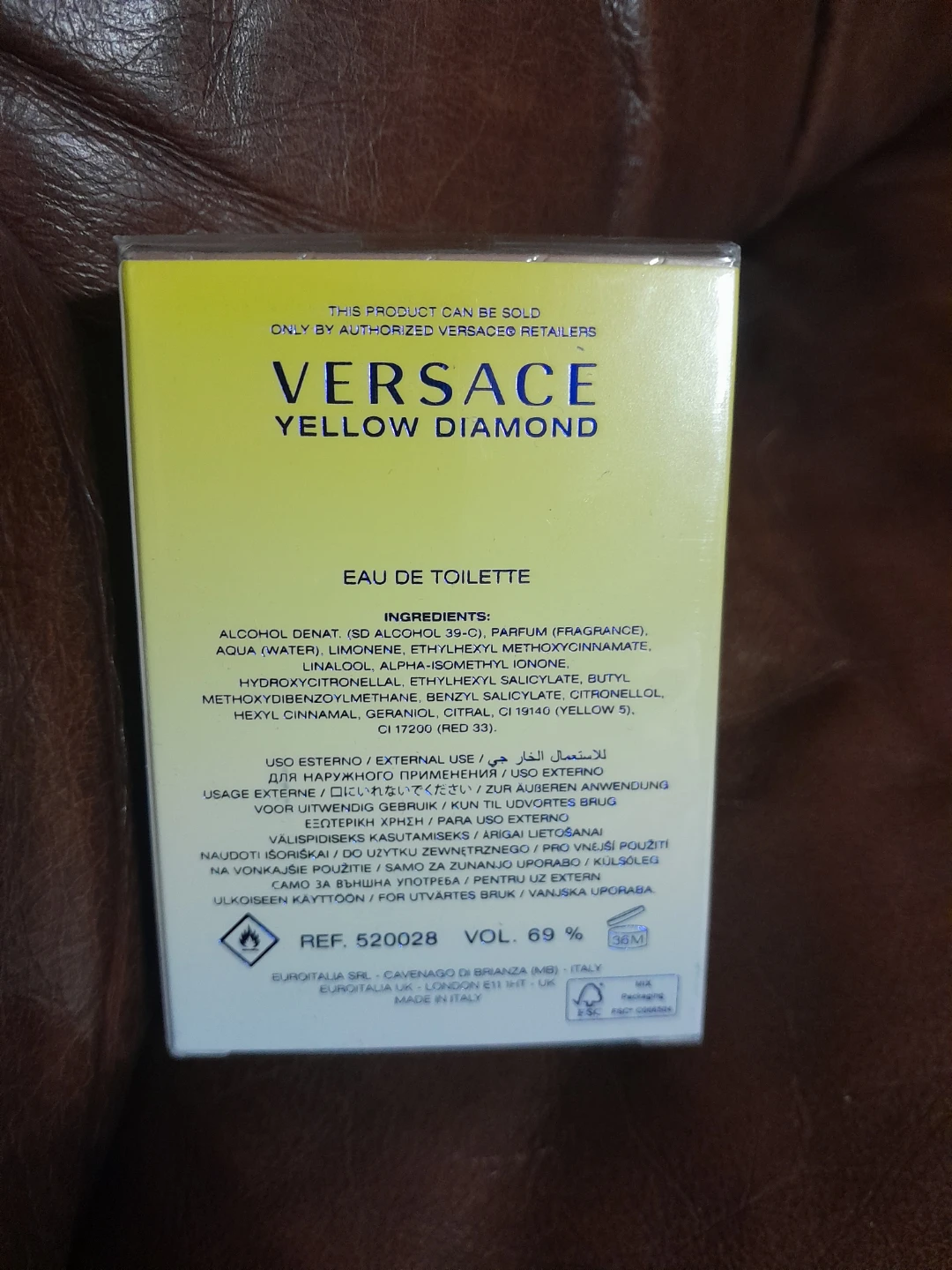 Versace Yellow Diamond Eau de Toilette Natural Spray 30ml - photo 2