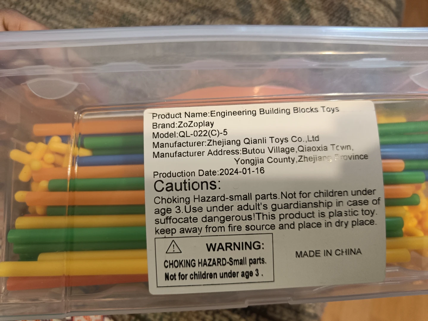ZOZoplay Engineering Building Blocks Toy Set - photo 4