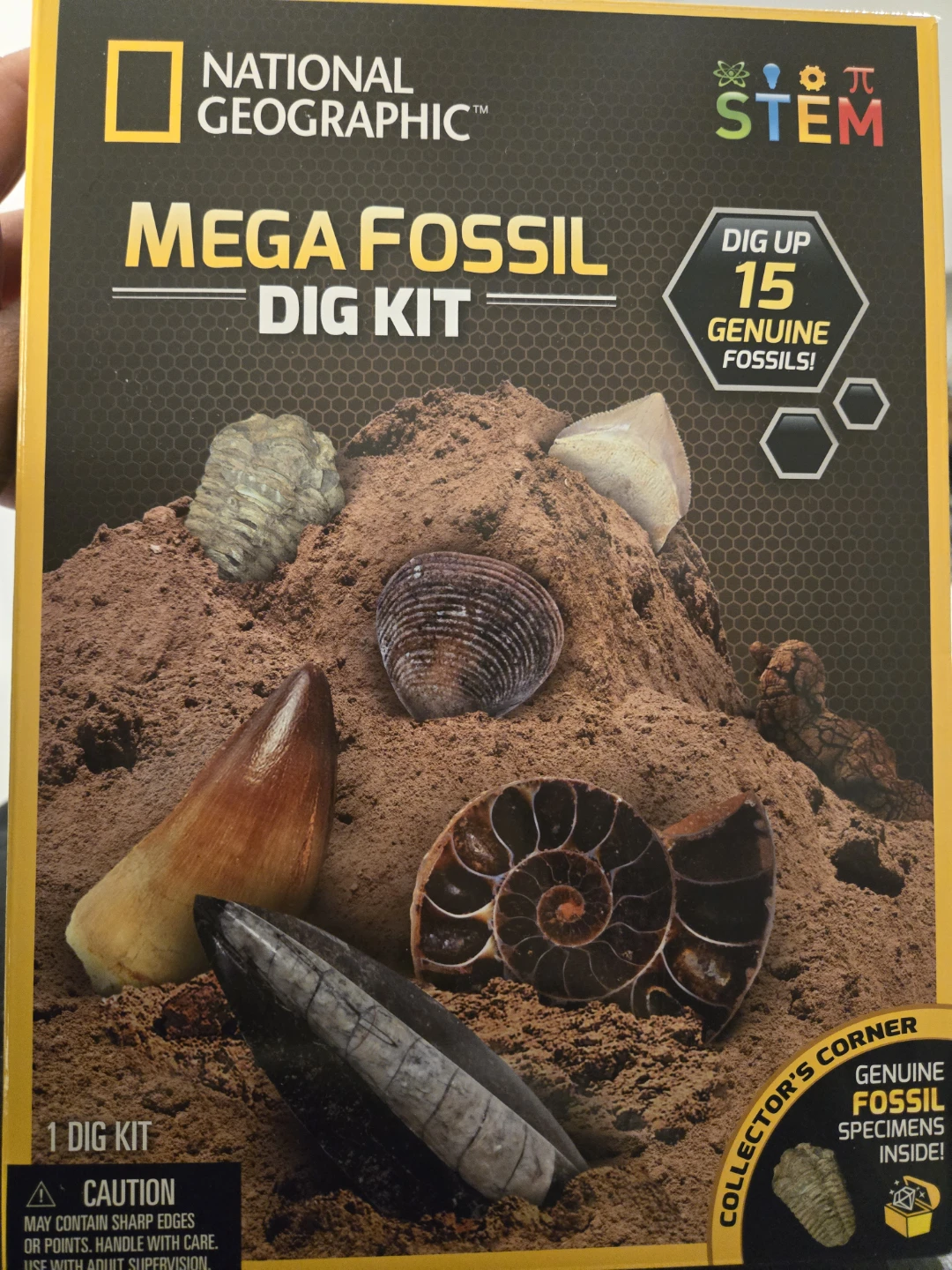 National Geographic Mega Fossil Dig Kit