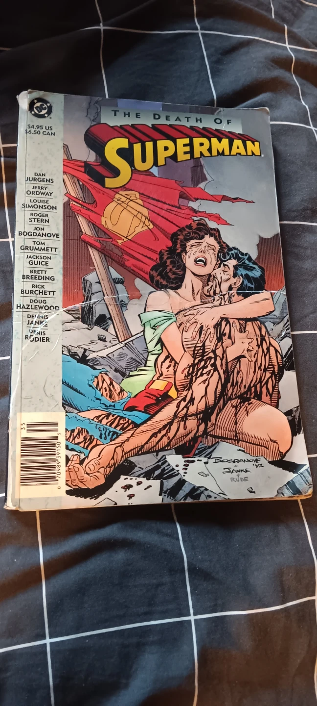 The Death of Superman Comic Book