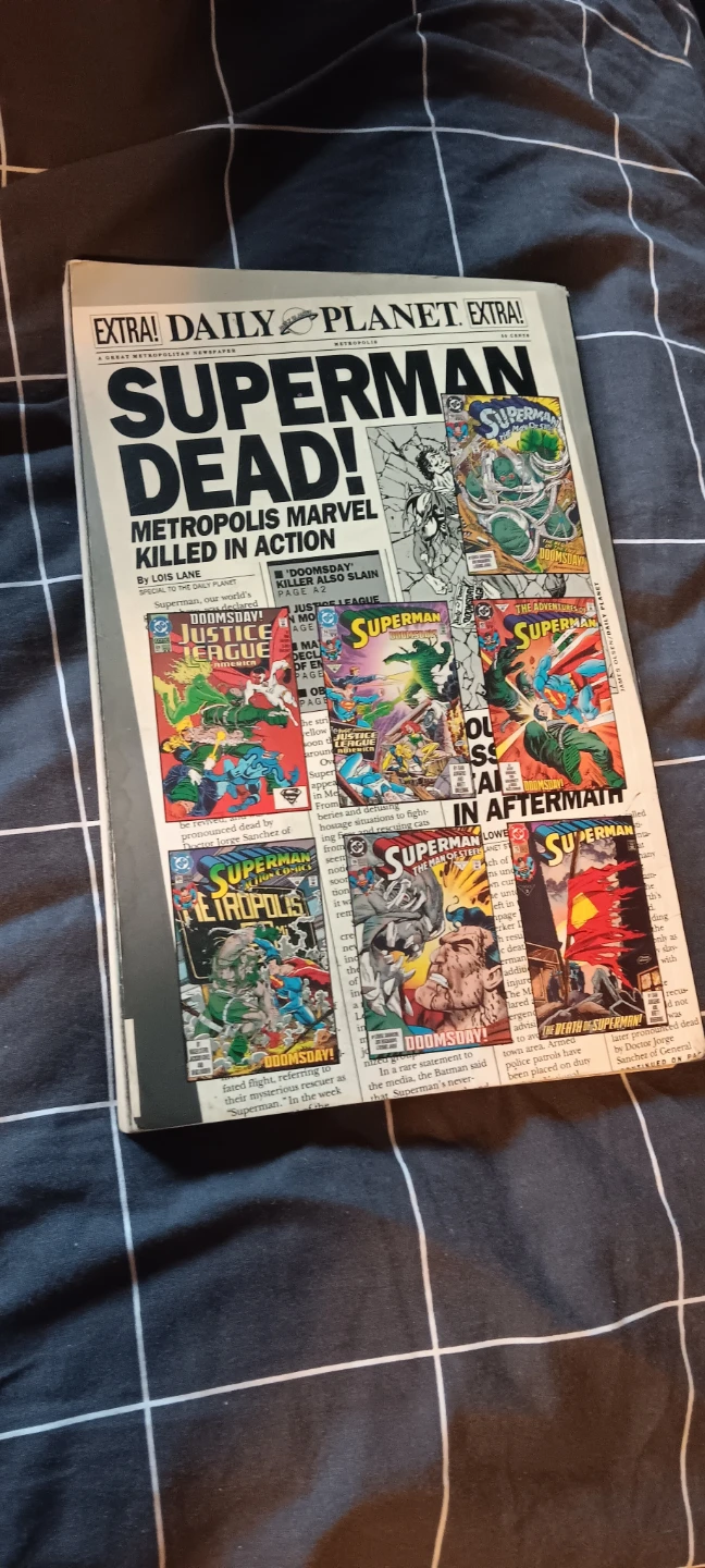 The Death of Superman Comic Book - photo 2