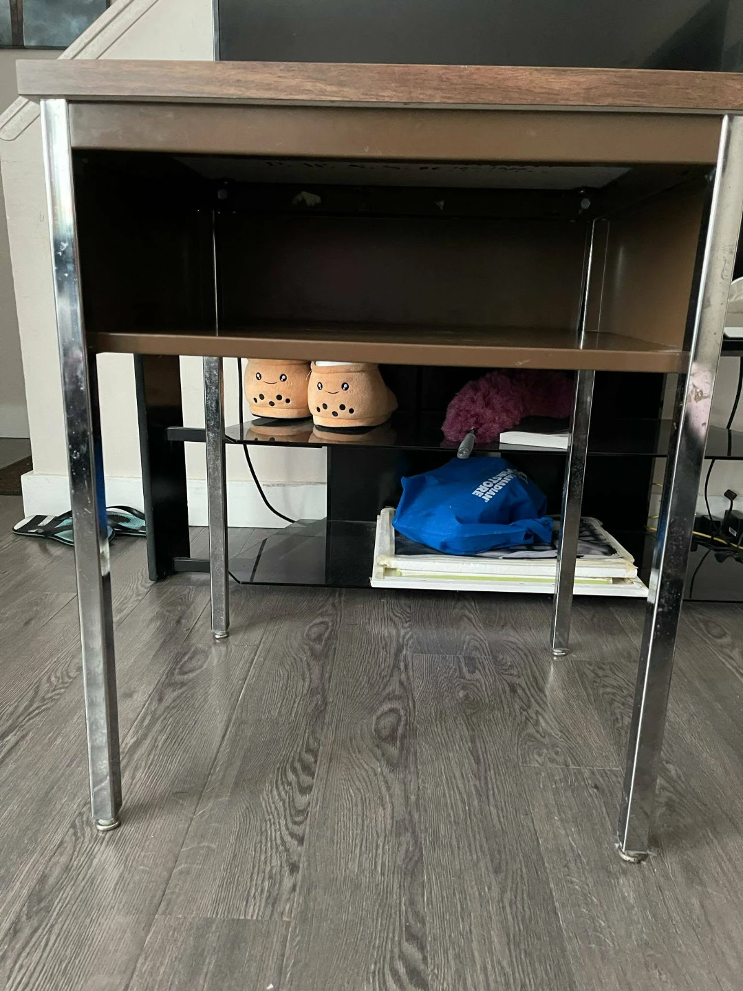 End Table with Shelf - photo 2