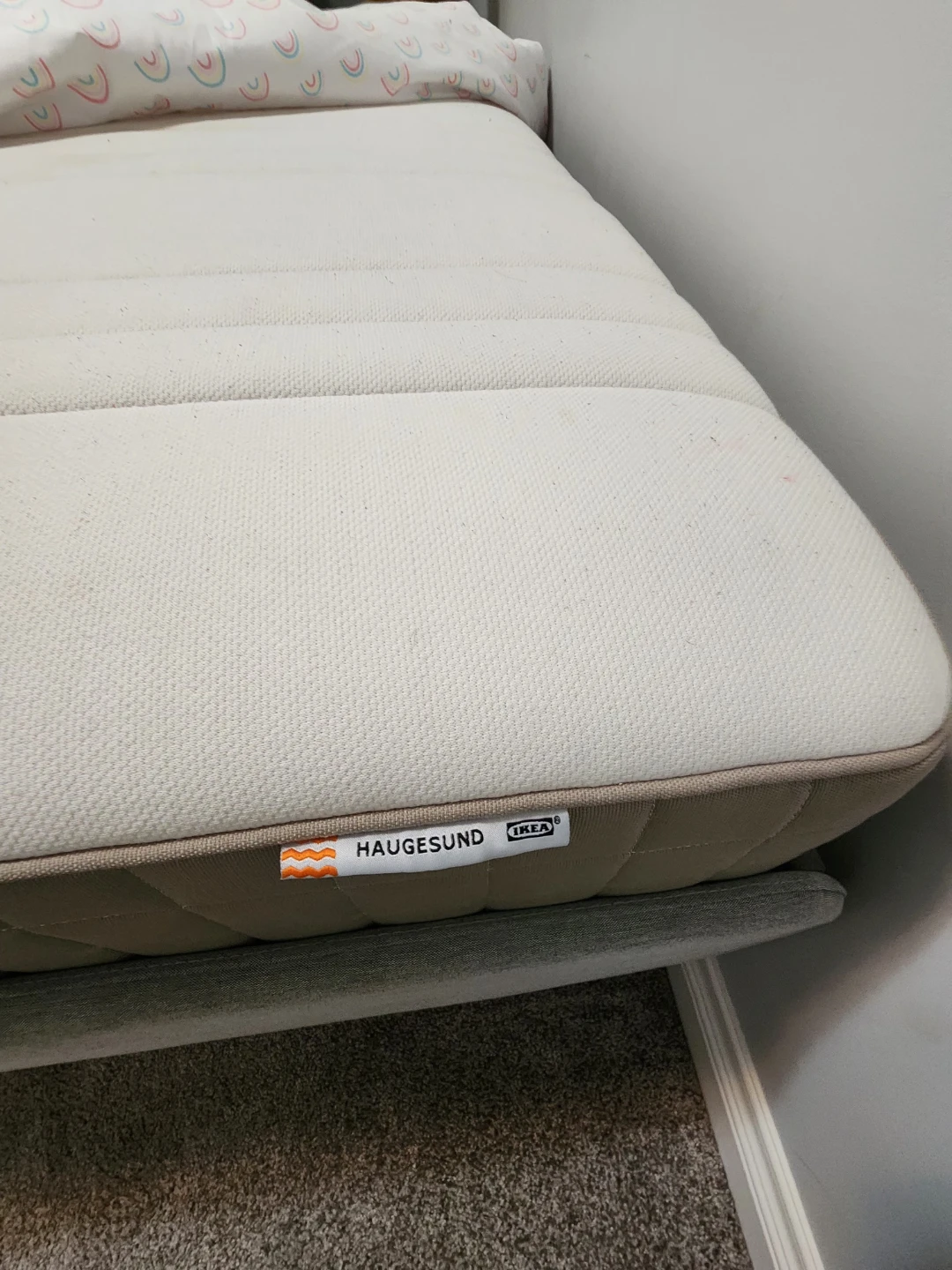 IKEA Full  Bed  frame with Mattress - photo 5