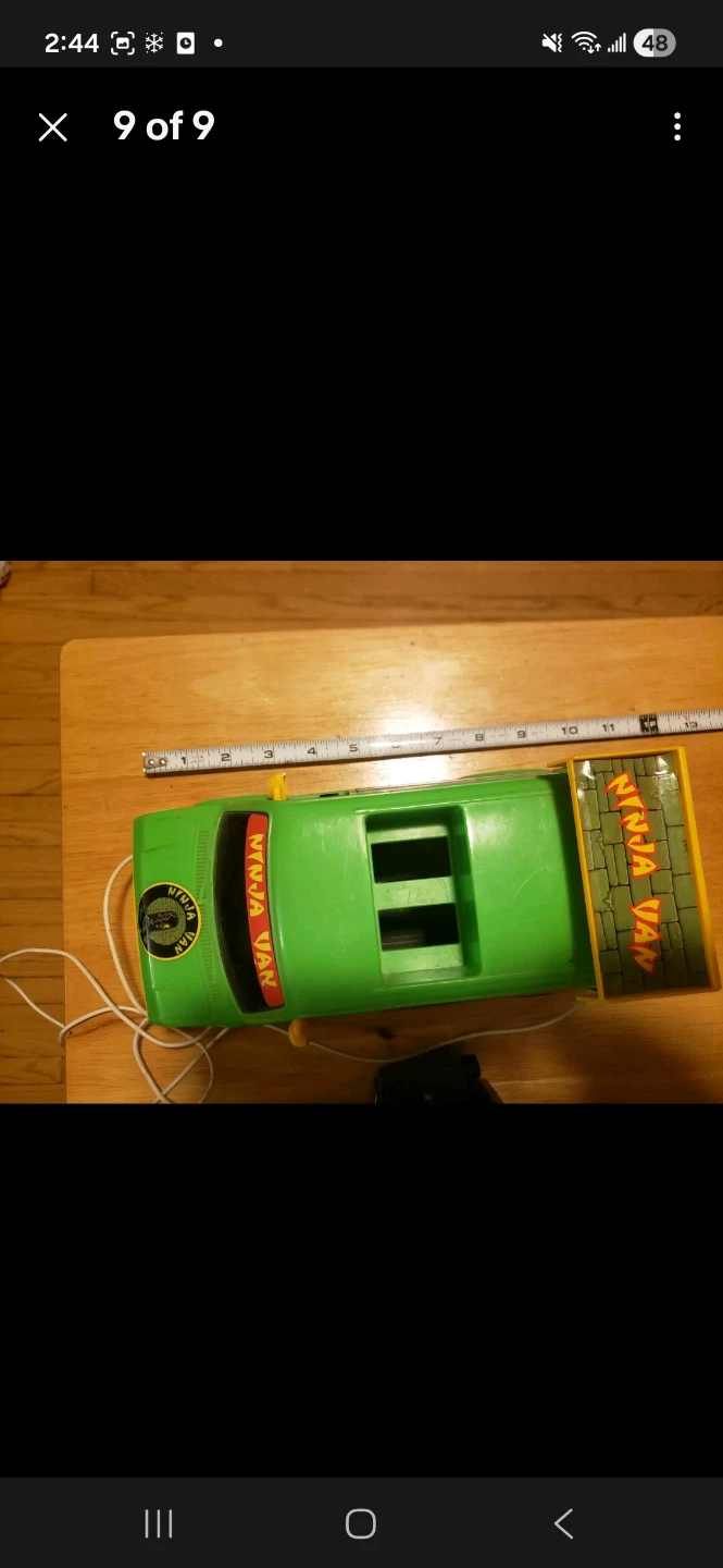 Vintage Ninja Van Remote Control Van Toy - photo 2
