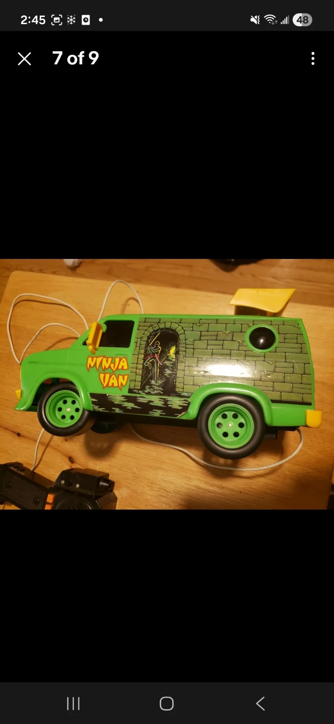 Vintage Ninja Van Remote Control Van Toy - photo 4
