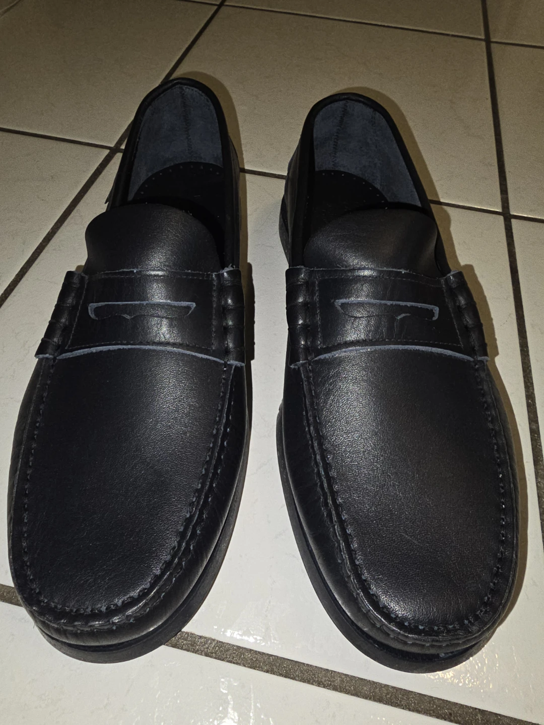 Paraboot Coraux Leather Loafers ( Size 8 ) Handmade In Spain - photo 4