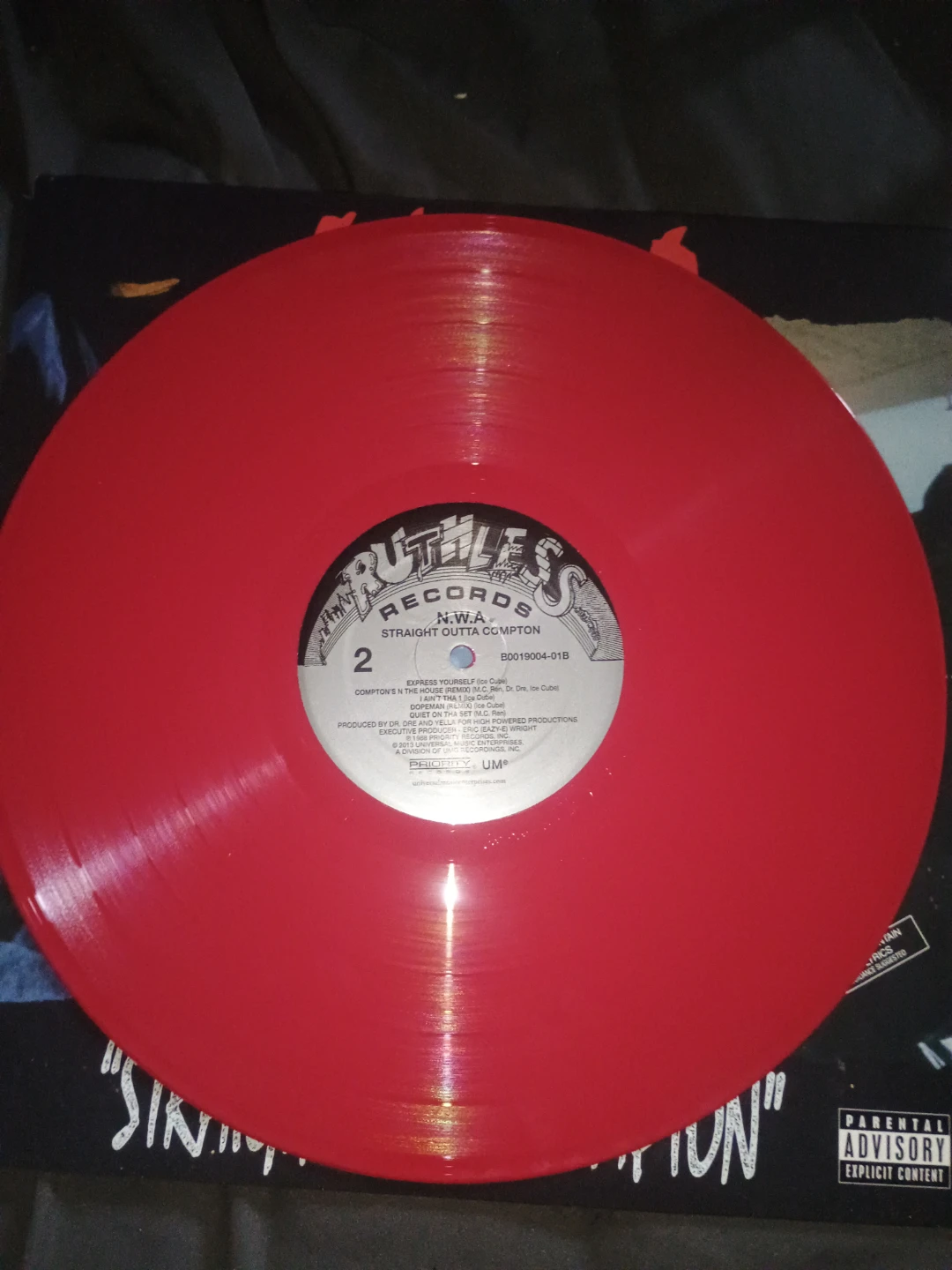 (LOWEST PRICE) 2019 Limited Opaque Red NWA Vinyl - photo 2