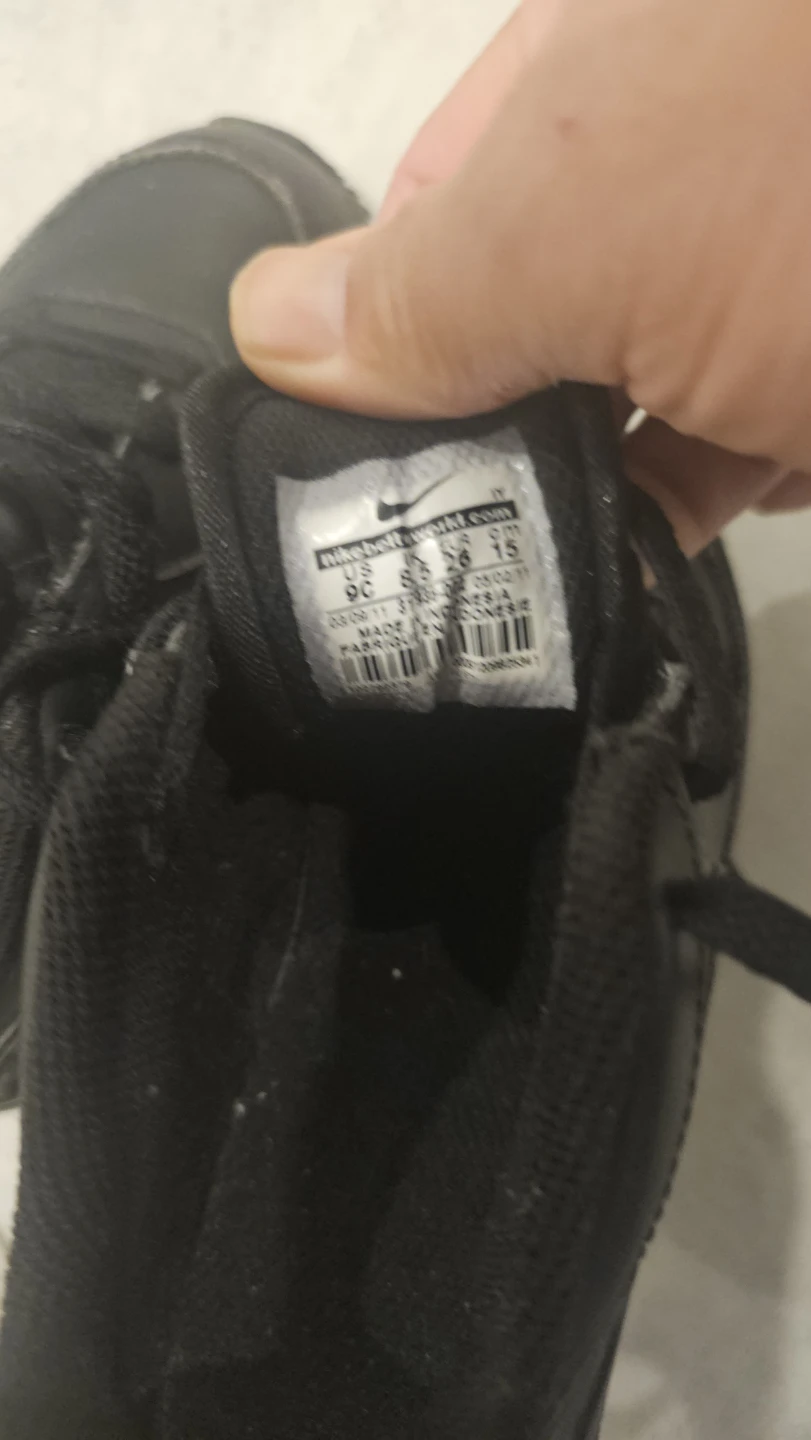 Nike Air Max Toddler Shoes Black Size 6C - photo 2