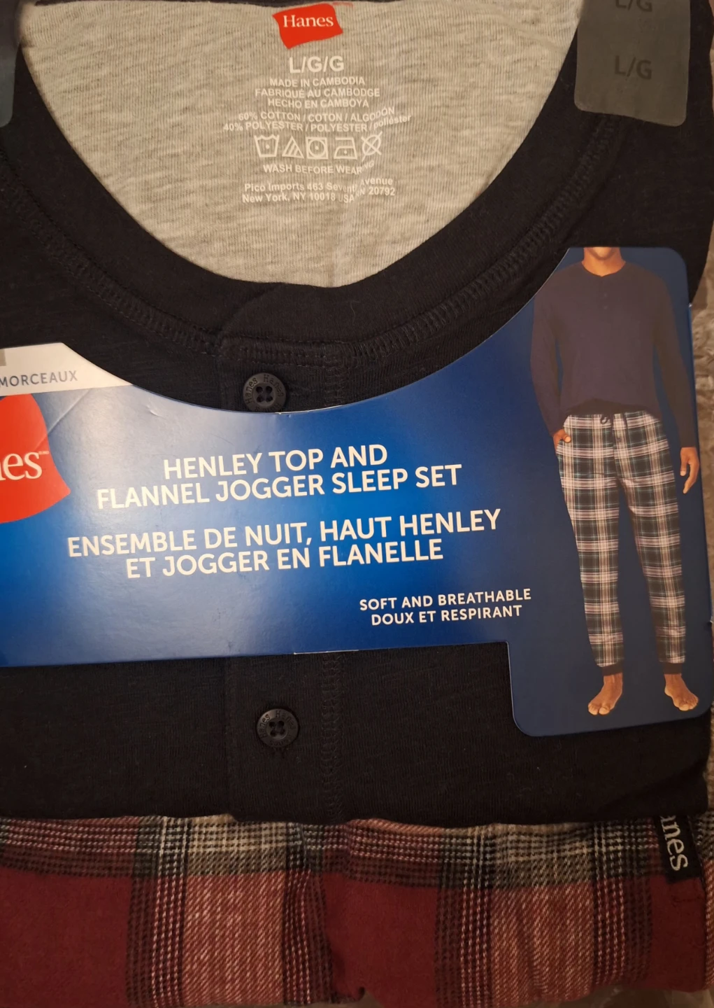 Brand New sealed- Hanes sleep sets mens - photo 3